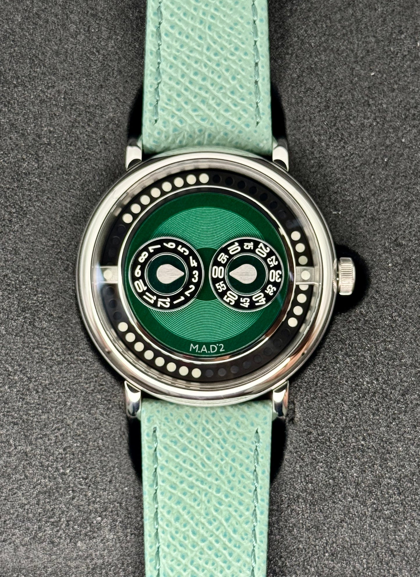 NEW 2025 M.A.D. Edition MAD 2 42mm Stainless Steel Green Dial - MyWatchLLC