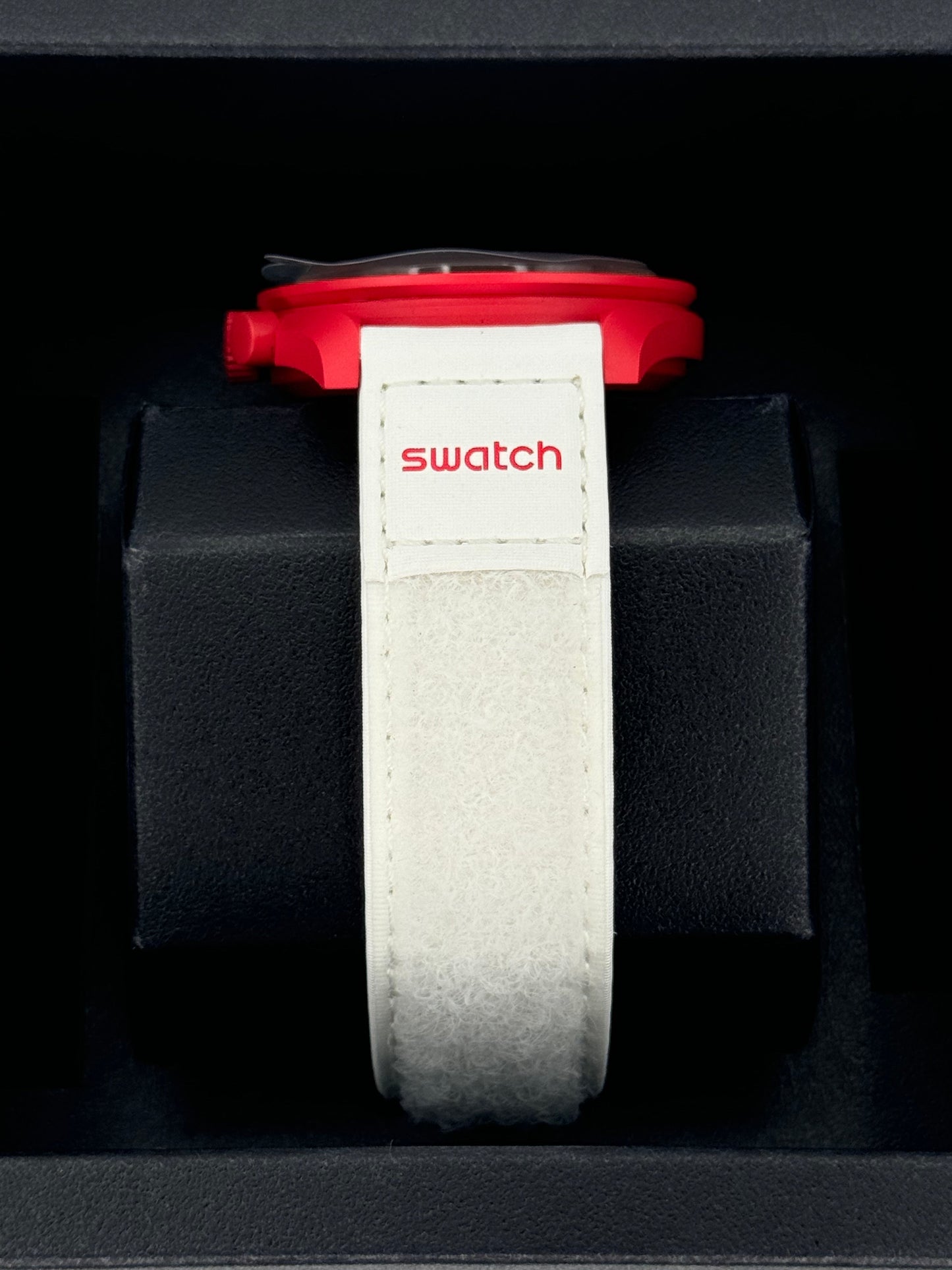 NEW Omega SO33R100 Bioceramic Moon Swatch  - Mission to Mars - MyWatchLLC