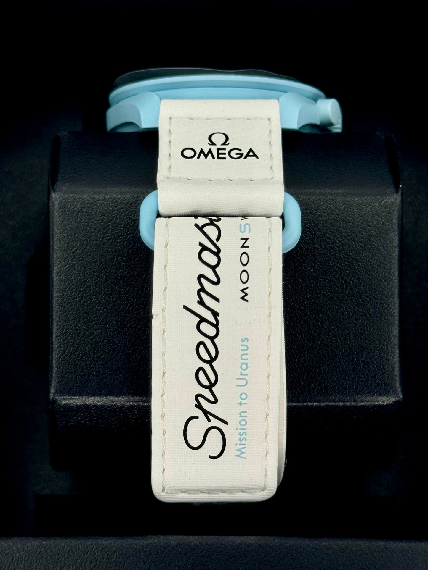 NEW Omega S033L100 Bioceramic Moon Swatch  - Mission to Uranus - MyWatchLLC