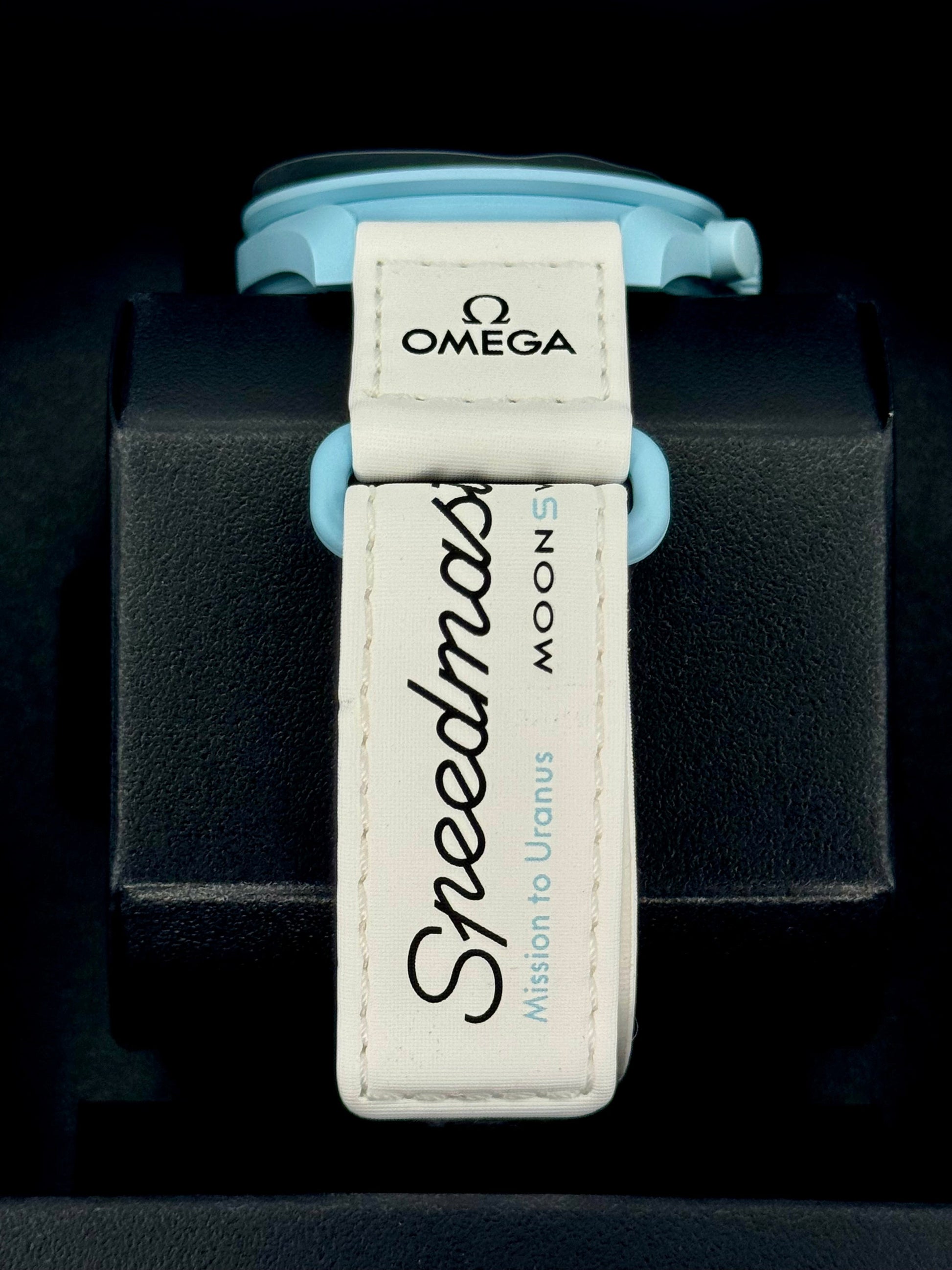 NEW Omega S033L100 Bioceramic Moon Swatch  - Mission to Uranus - MyWatchLLC
