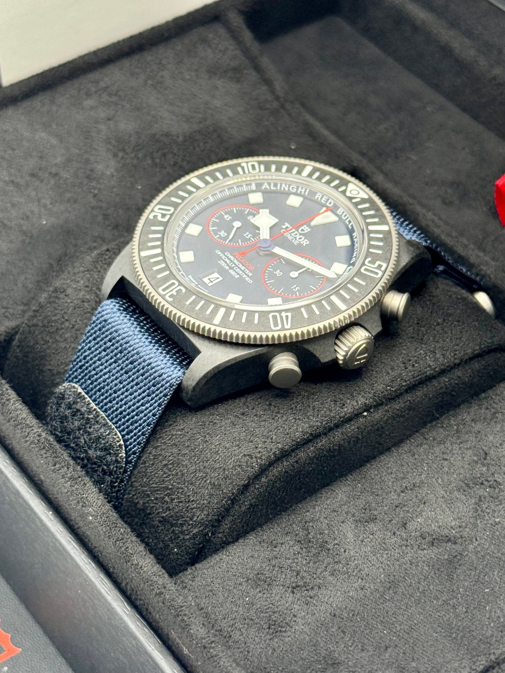 NEW 2025 Tudor Pelagos Fxd Chrono 25807KN 43mm Titanium Blue Dial - MyWatchLLC