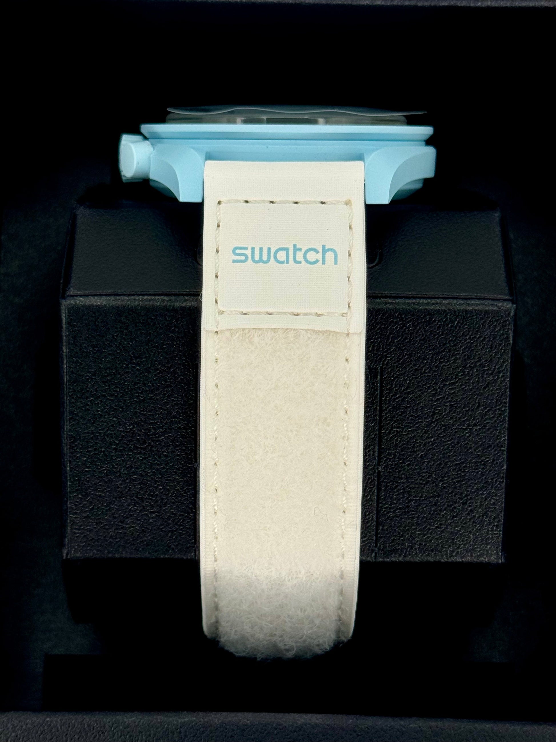 NEW Omega S033L100 Bioceramic Moon Swatch  - Mission to Uranus - MyWatchLLC