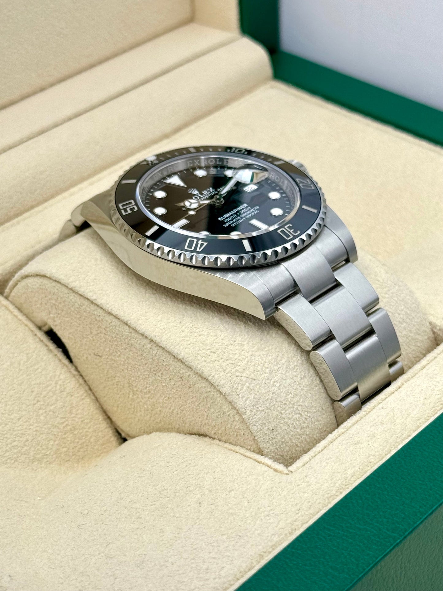 NEW 2024 Rolex Submariner 41mm 126610LN Stainless Steel Black Dial - MyWatchLLC