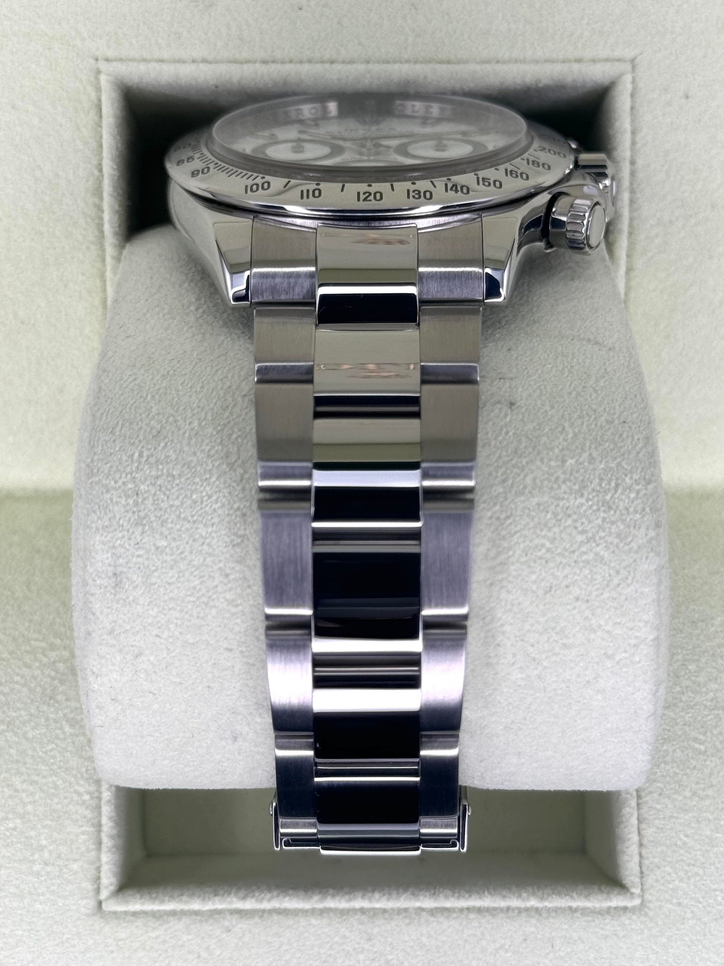 2007 Rolex Daytona 40mm 116520 Stainless Steel White Dial - MyWatchLLC