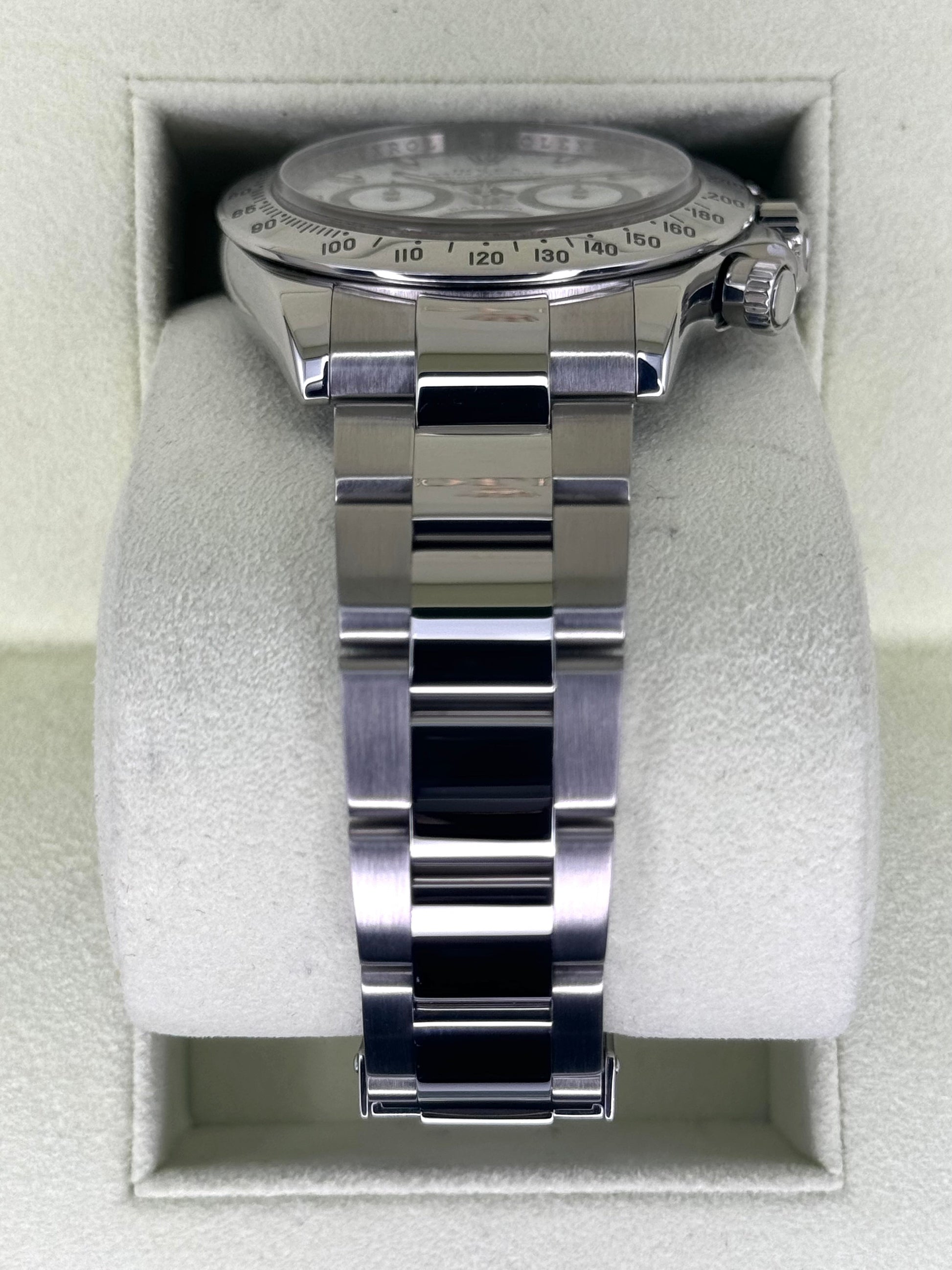 2007 Rolex Daytona 40mm 116520 Stainless Steel White Dial - MyWatchLLC