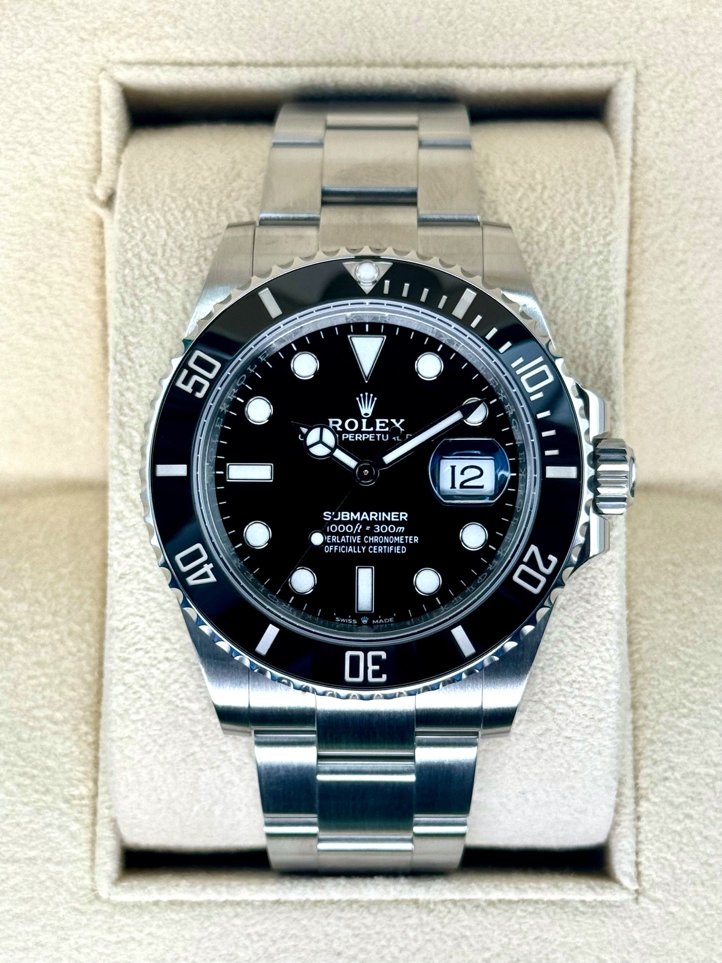 2024 Rolex Submariner 41mm 126610LN Stainless Steel Black Dial - MyWatchLLC