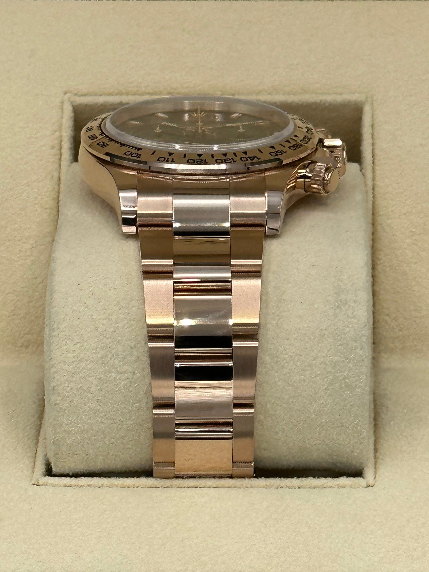 NEW 2023 Rolex Daytona 116505 Rose Gold Chocolate Dial - MyWatchLLC