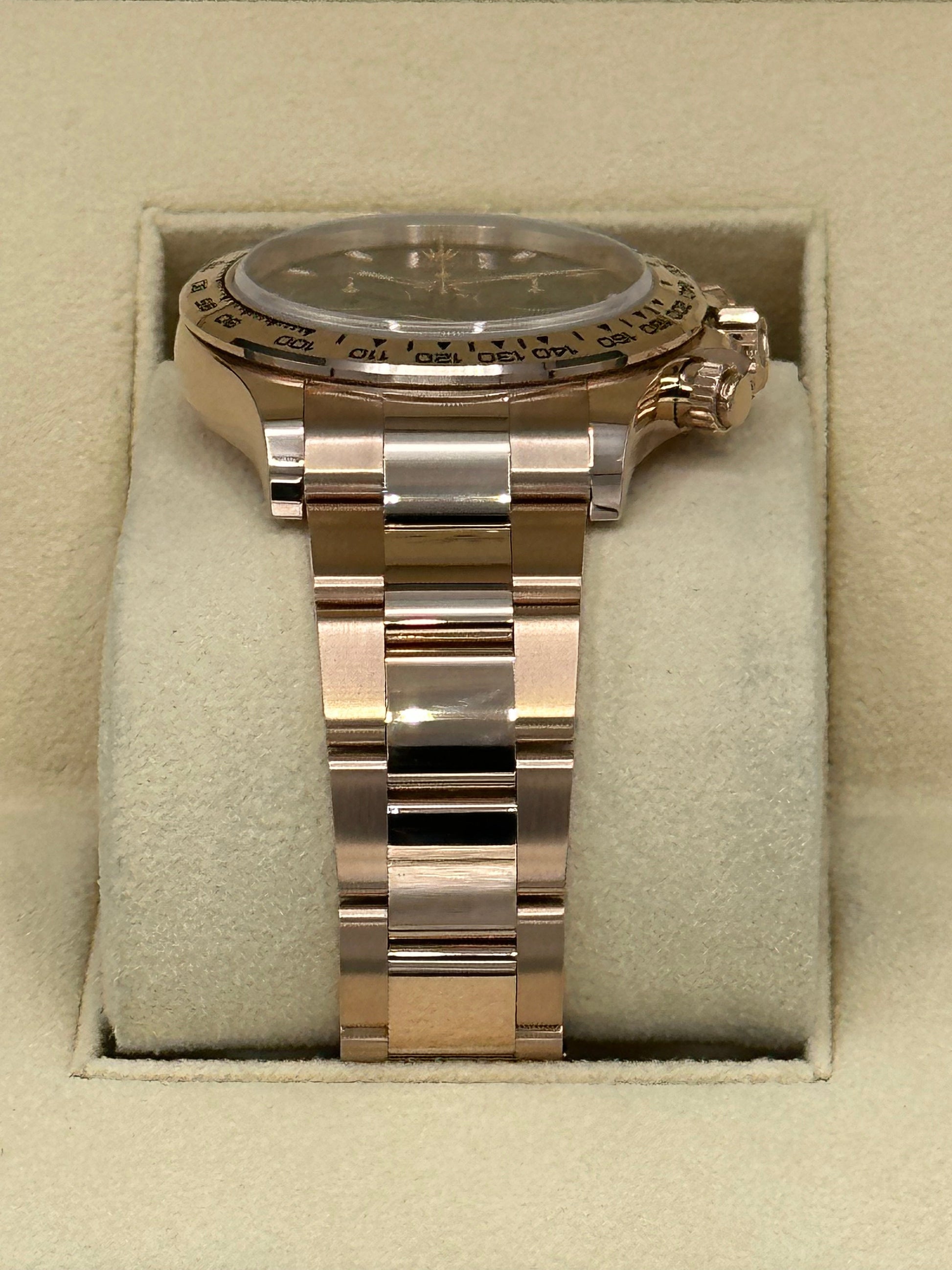 NEW 2023 Rolex Daytona 116505 Rose Gold Chocolate Dial - MyWatchLLC