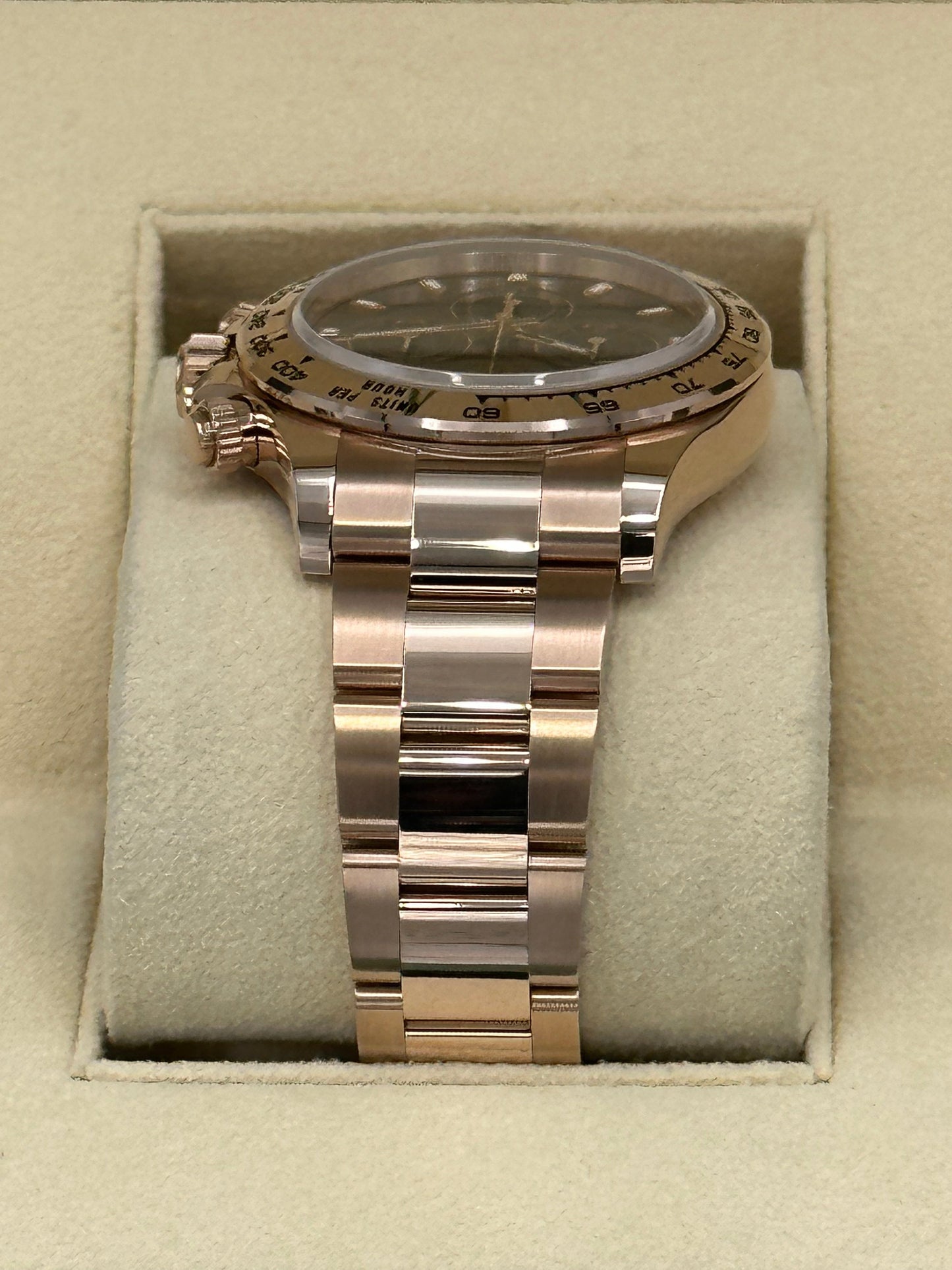 NEW 2023 Rolex Daytona 116505 Rose Gold Chocolate Dial - MyWatchLLC