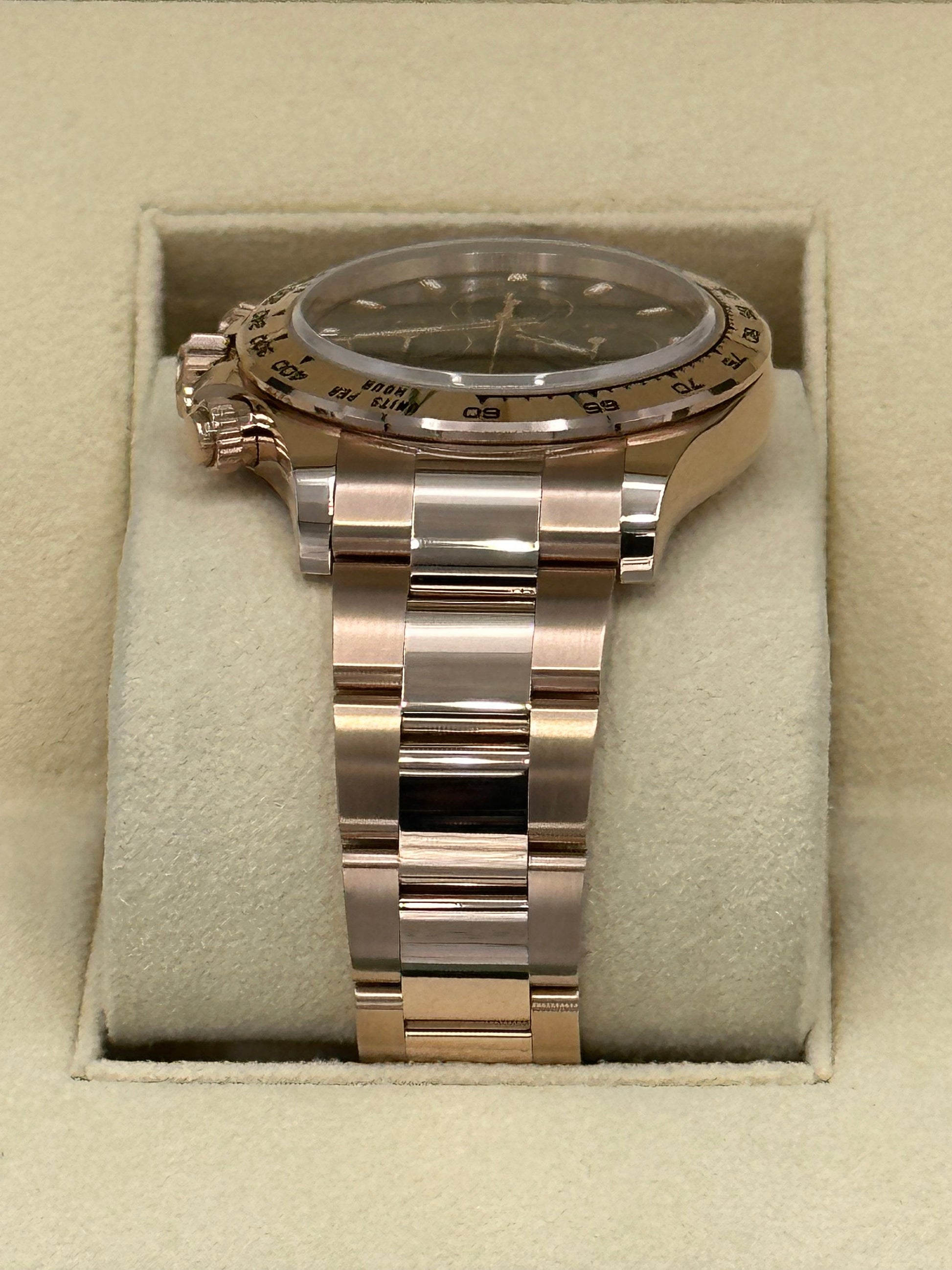 NEW 2023 Rolex Daytona 116505 Rose Gold Chocolate Dial - MyWatchLLC