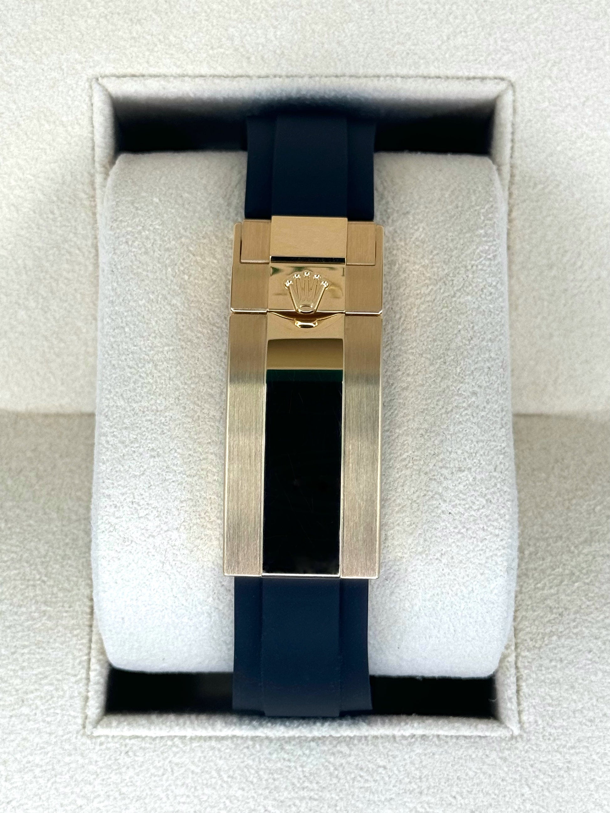 NEW 2024 Rolex Daytona 40mm 126518LN Yellow Gold Oysterflex Black Dial - MyWatchLLC