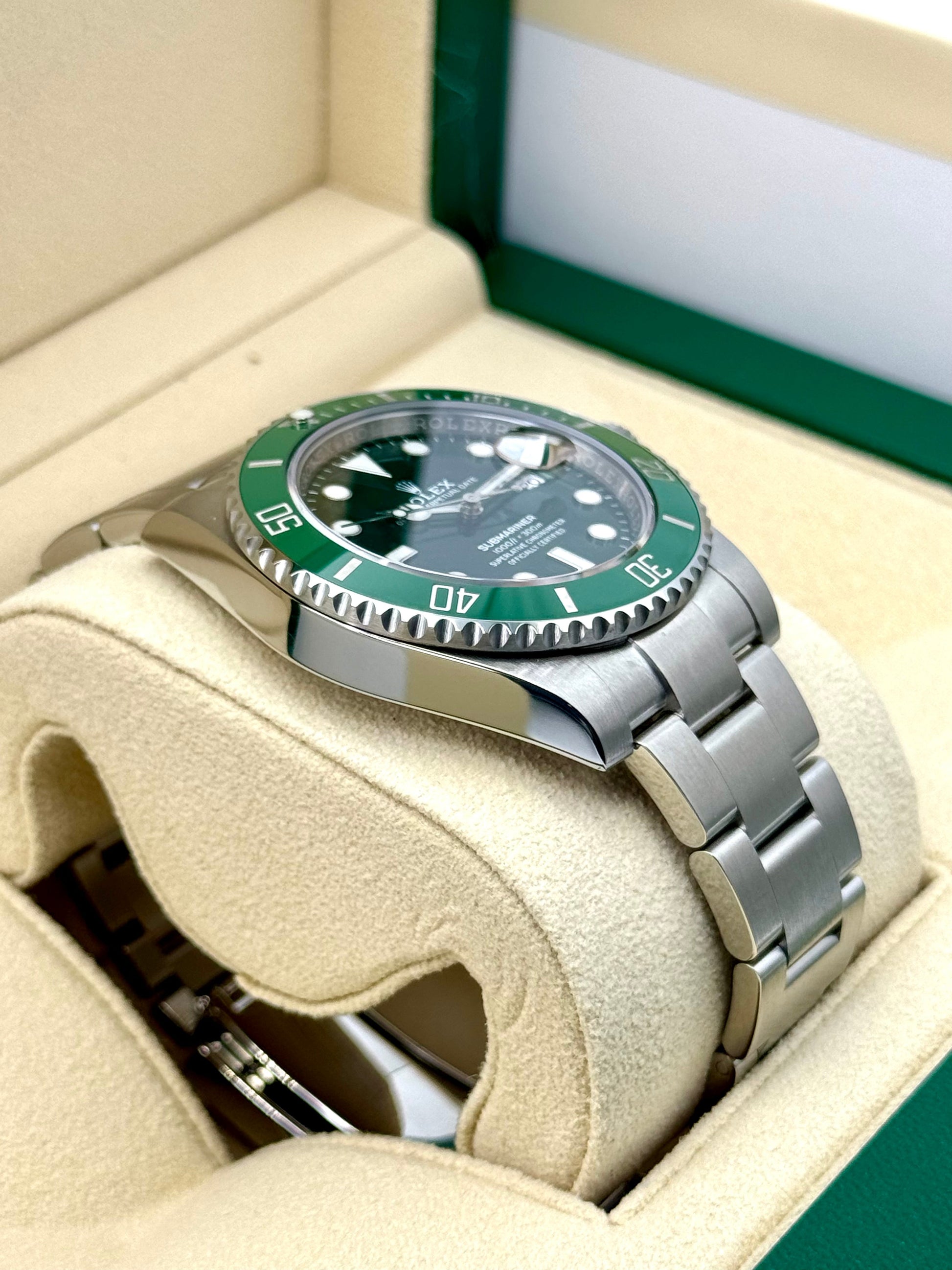 2019 Rolex Submariner "Hulk" 40mm 116610LV Green Dial - MyWatchLLC
