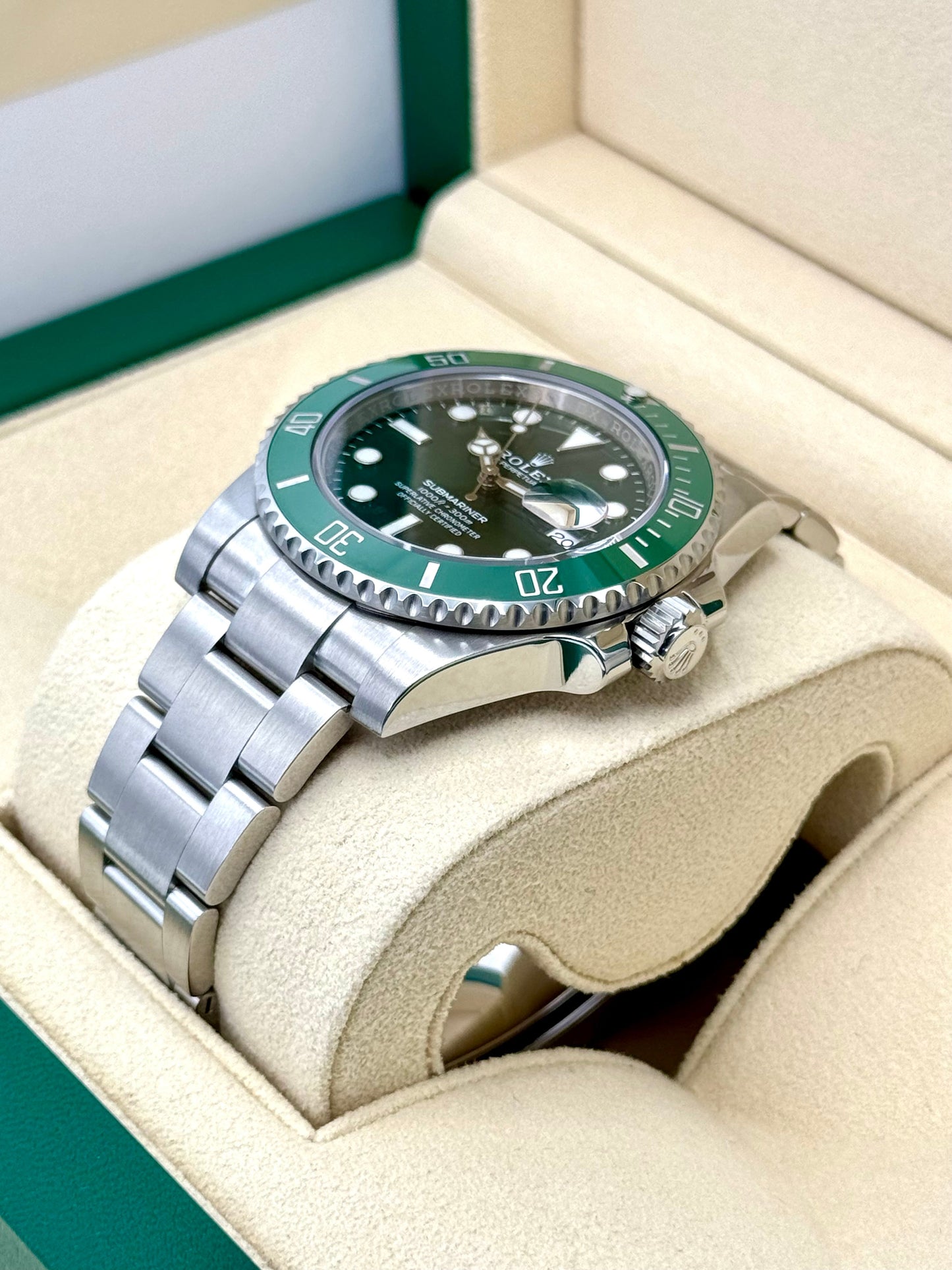 2019 Rolex Submariner "Hulk" 40mm 116610LV Green Dial - MyWatchLLC