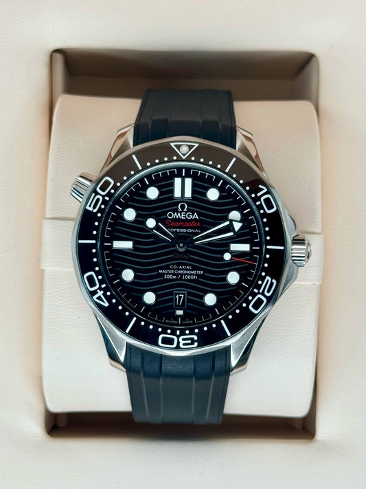 2022 Omega Seamaster Diver 300M 42mm 21032422001001 Black Dial - MyWatchLLC