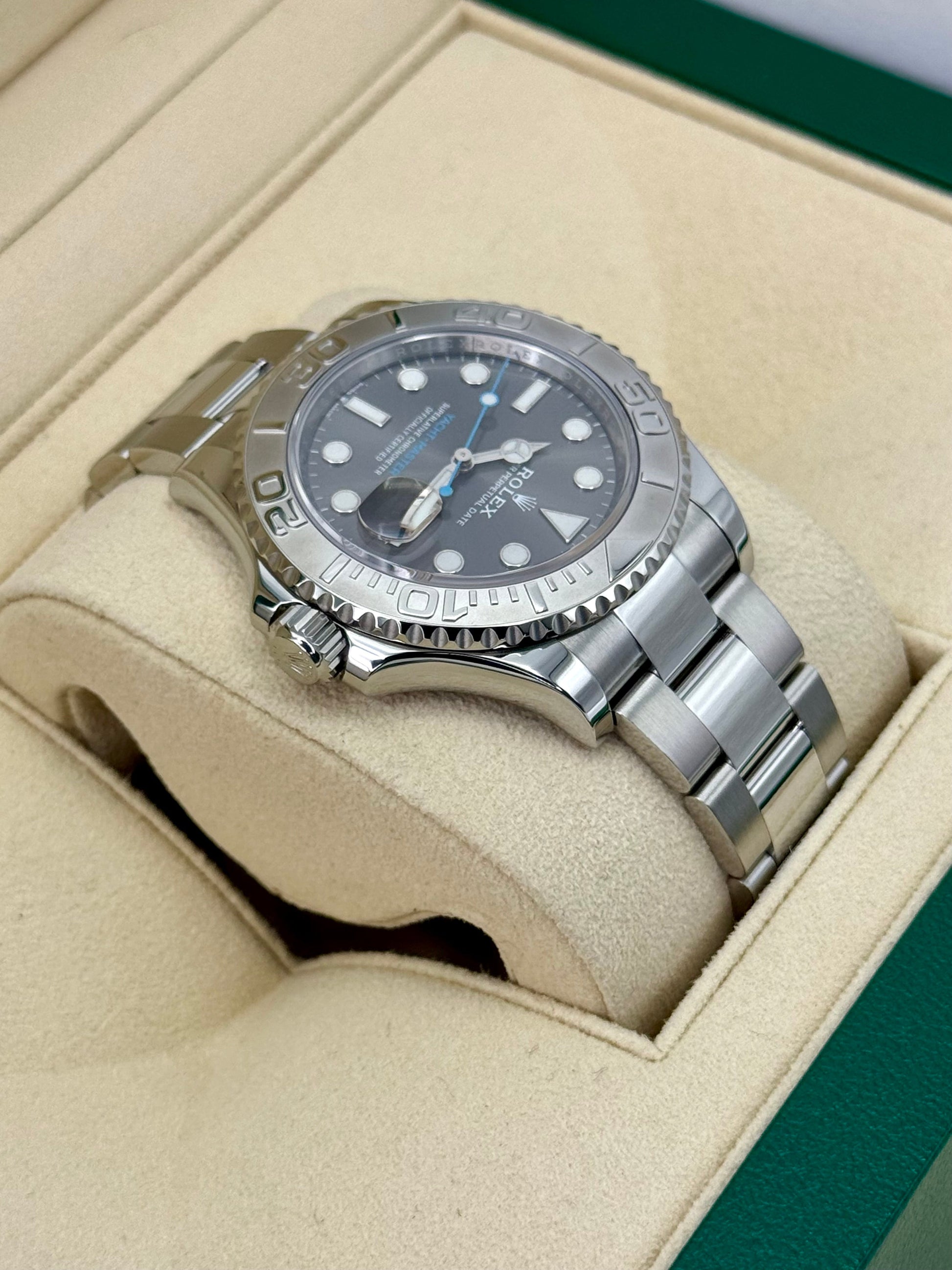 2021 Rolex Yacht-Master 40mm 126622 Stainless Steel Rhodium Dial - MyWatchLLC