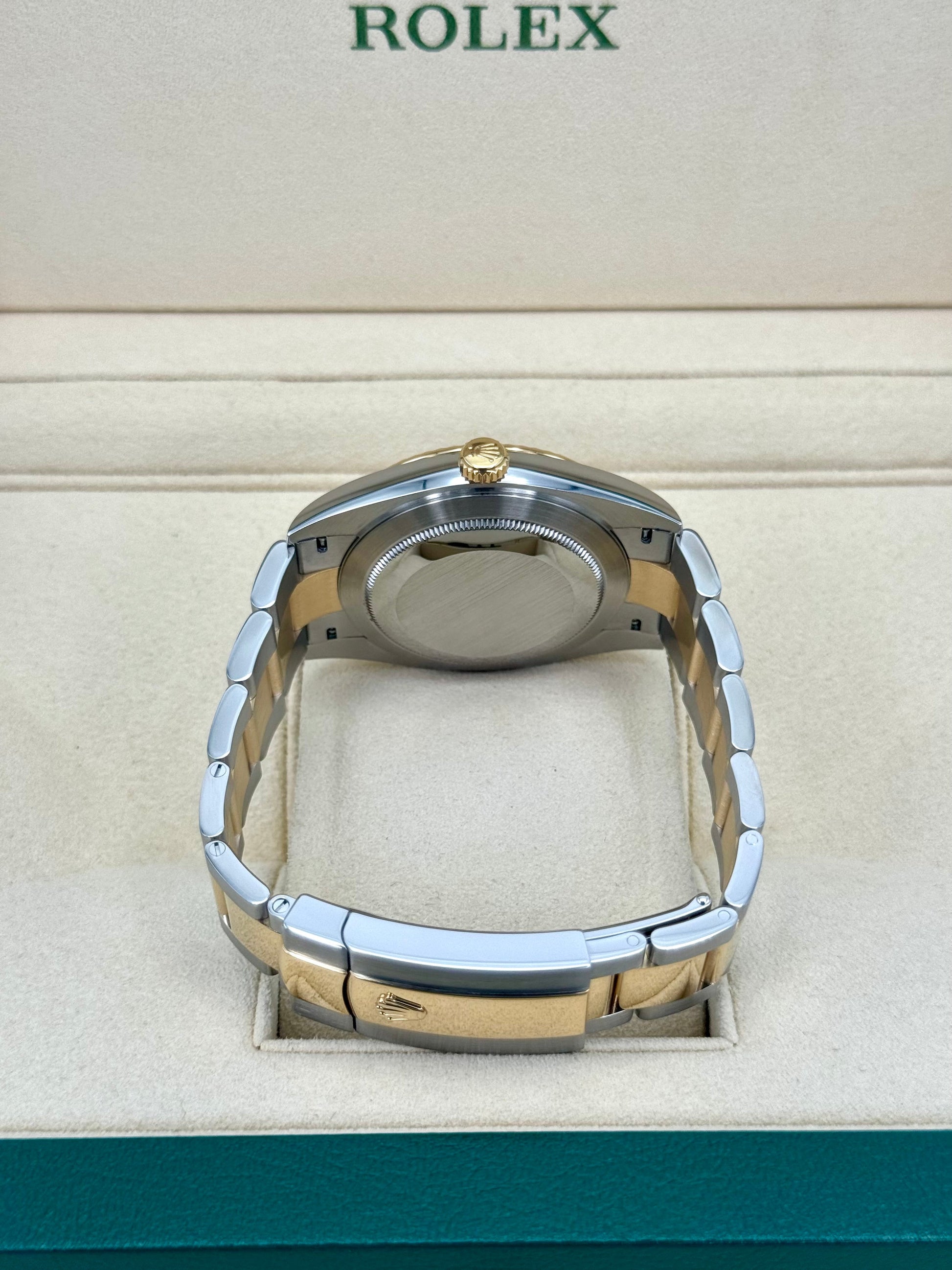 2017 Rolex Datejust 41mm 126333 Two-Tone Oyster Champagne Dial - MyWatchLLC