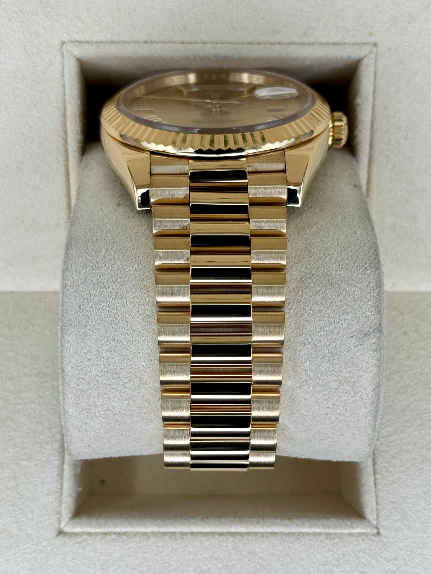 2021 Rolex Day-Date 40mm 228238 Presidential Champagne Dial - MyWatchLLC