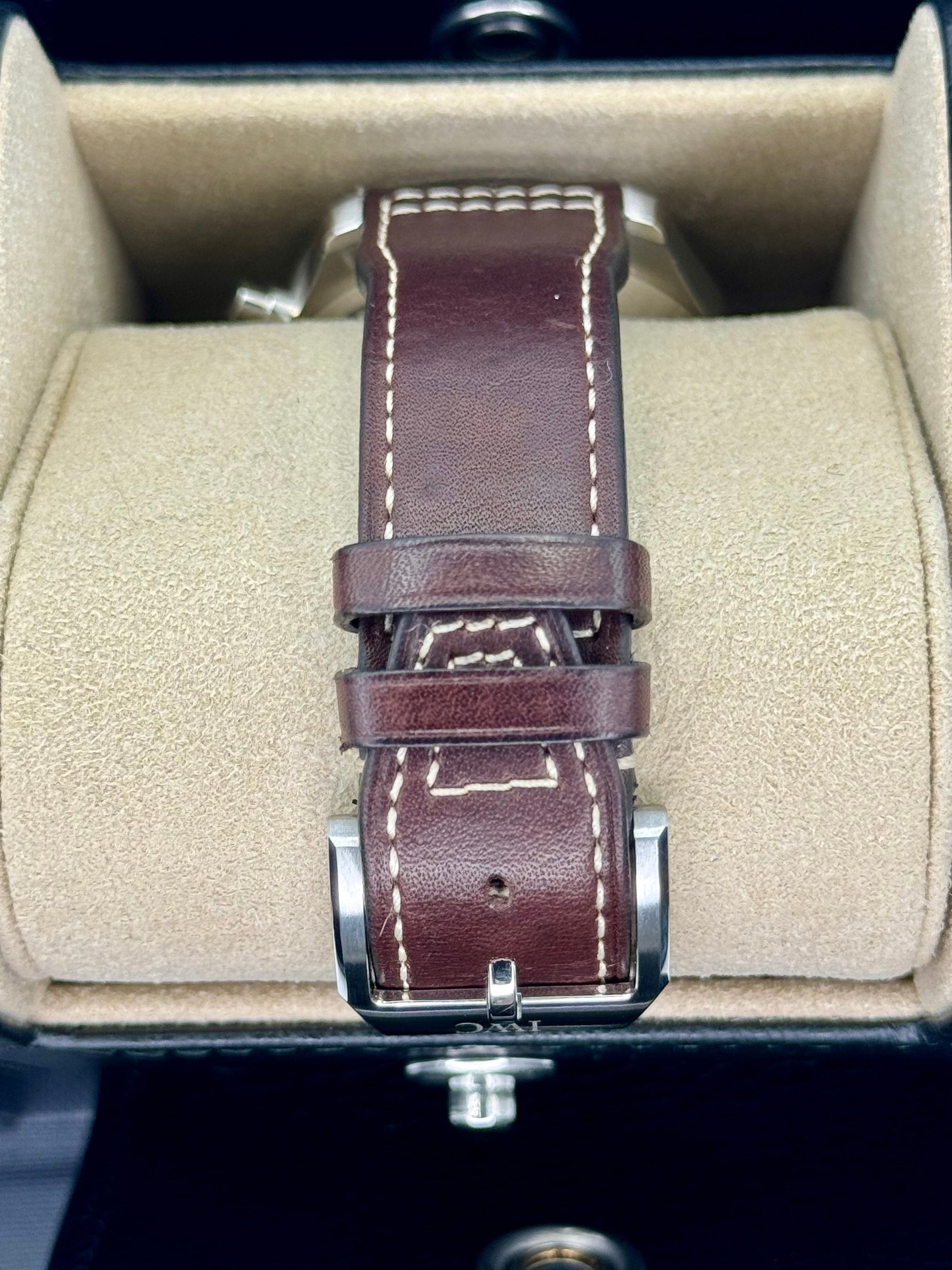 2023 IWC Pilot's Watch Chronograph 43mm IW378005 Steel Green Dial - MyWatchLLC