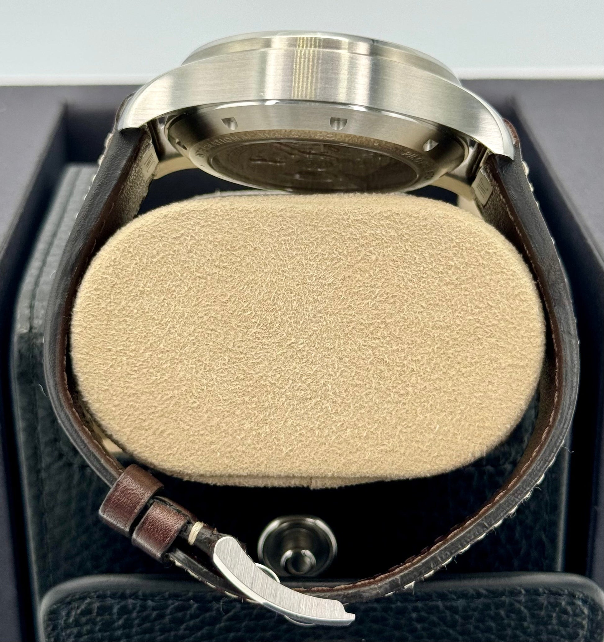 2023 IWC Pilot's Watch Chronograph 43mm IW378005 Steel Green Dial - MyWatchLLC