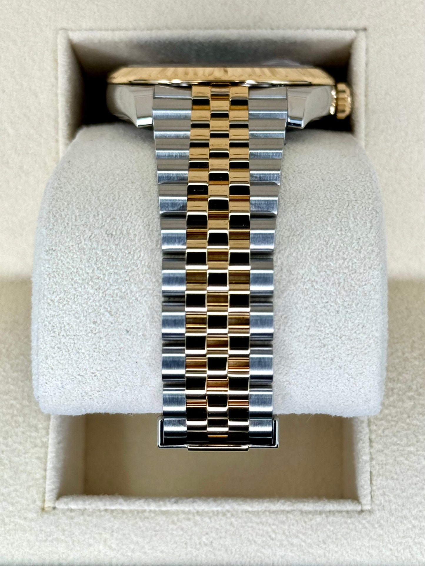 2023 Rolex Datejust 41mm 126333 Two-Tone Jubilee Black Diamond Dial - MyWatchLLC