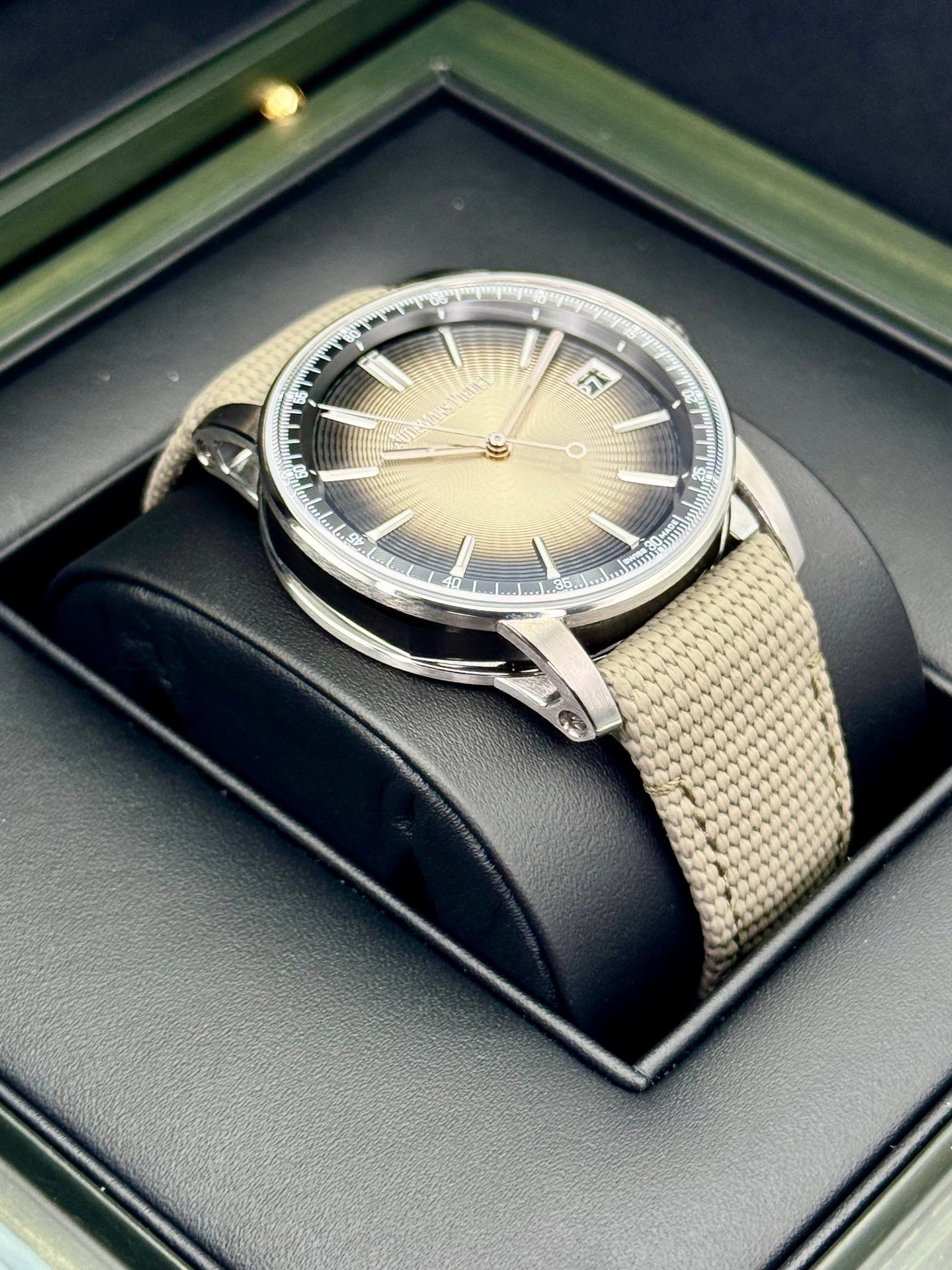 NEW 2024 Audemars Piguet Code 11.59 41mm 15210QT Smoked Beige Dial - MyWatchLLC