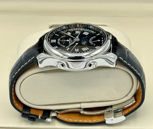2017 Longines L2.739.4.51.6 Master Moonphase GMT - MyWatchLLC