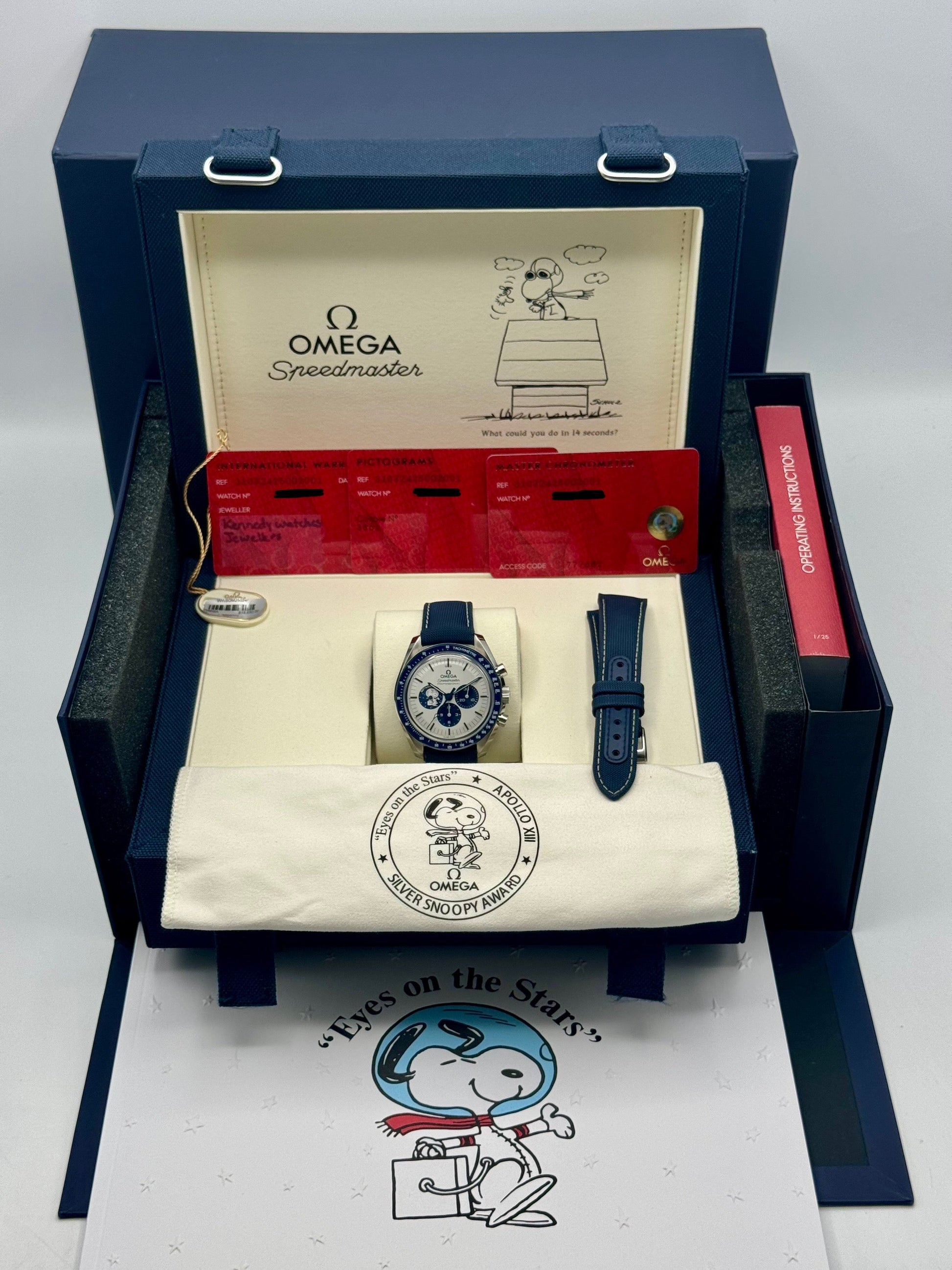 2023 Omega Speedmaster Silver Snoopy Award 310.32.42.50.02.001 - MyWatchLLC
