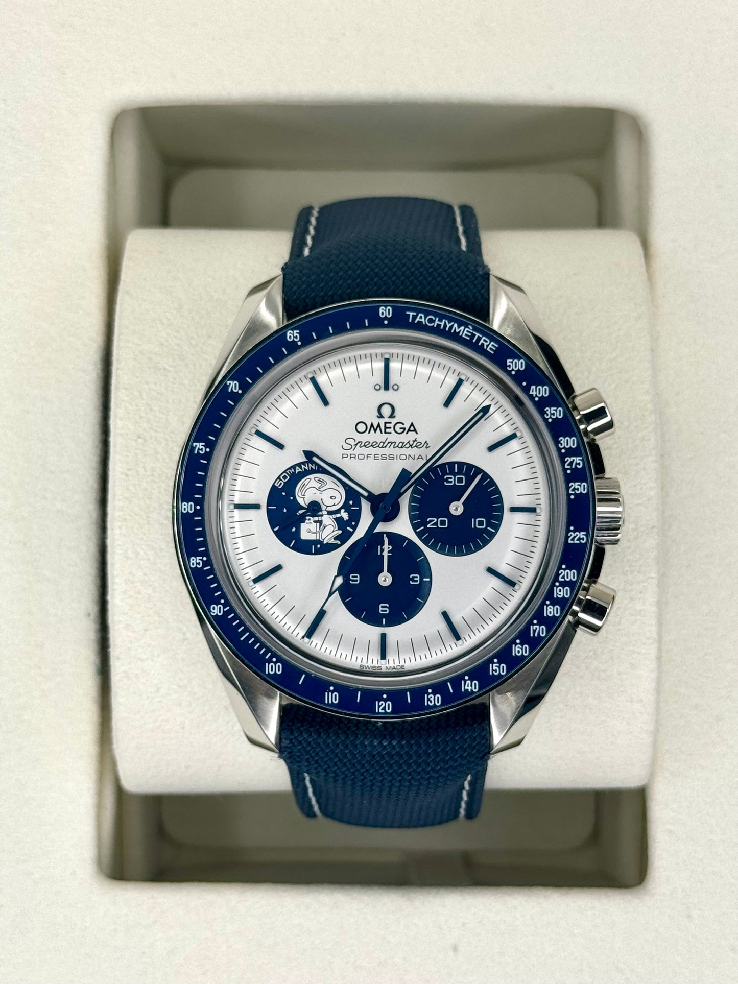 2023 Omega Speedmaster Silver Snoopy Award 310.32.42.50.02.001 - MyWatchLLC