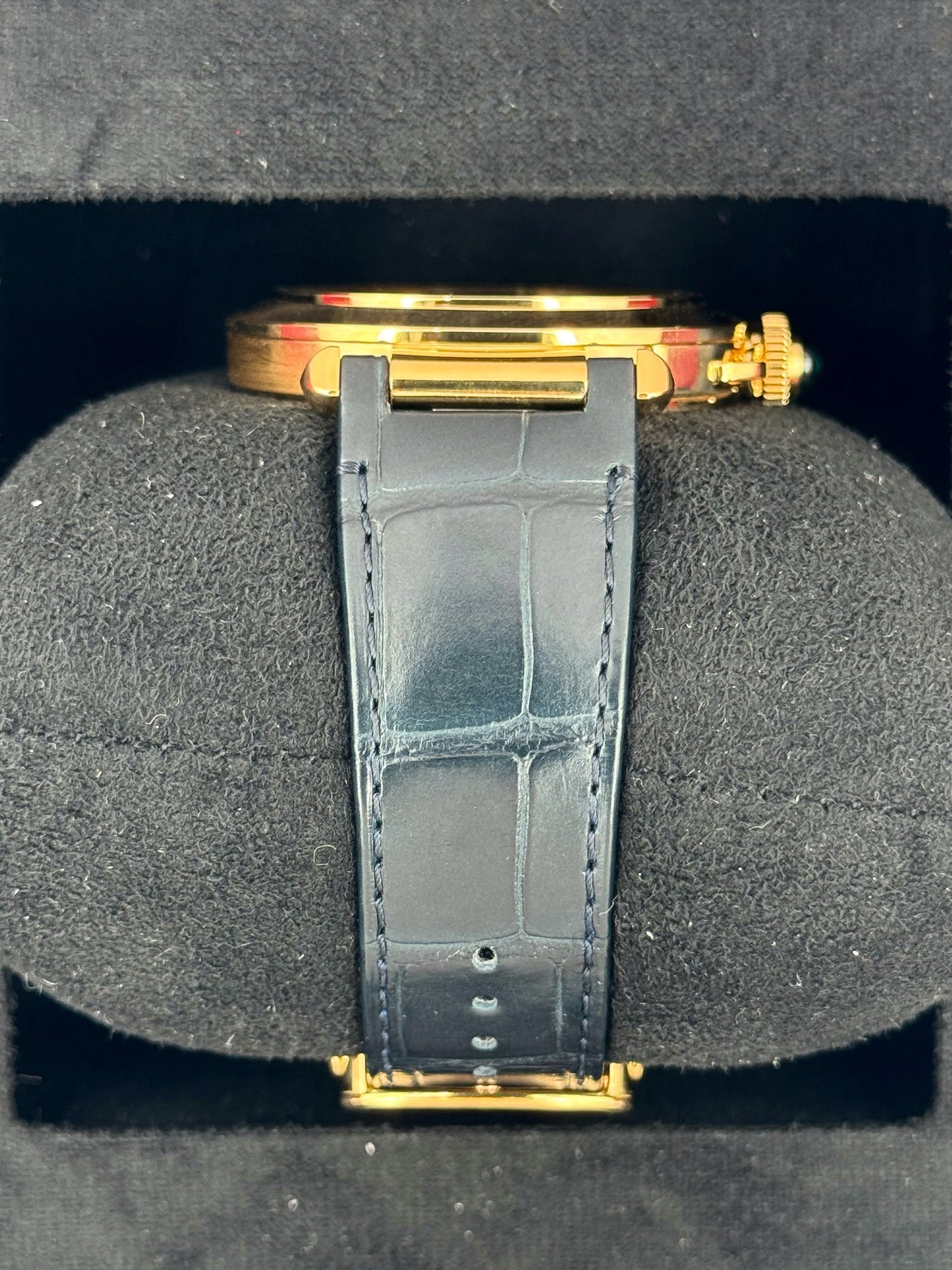 2023 Cartier Pasha 41mm WGPA0007 Yellow Gold Silver Dial - MyWatchLLC