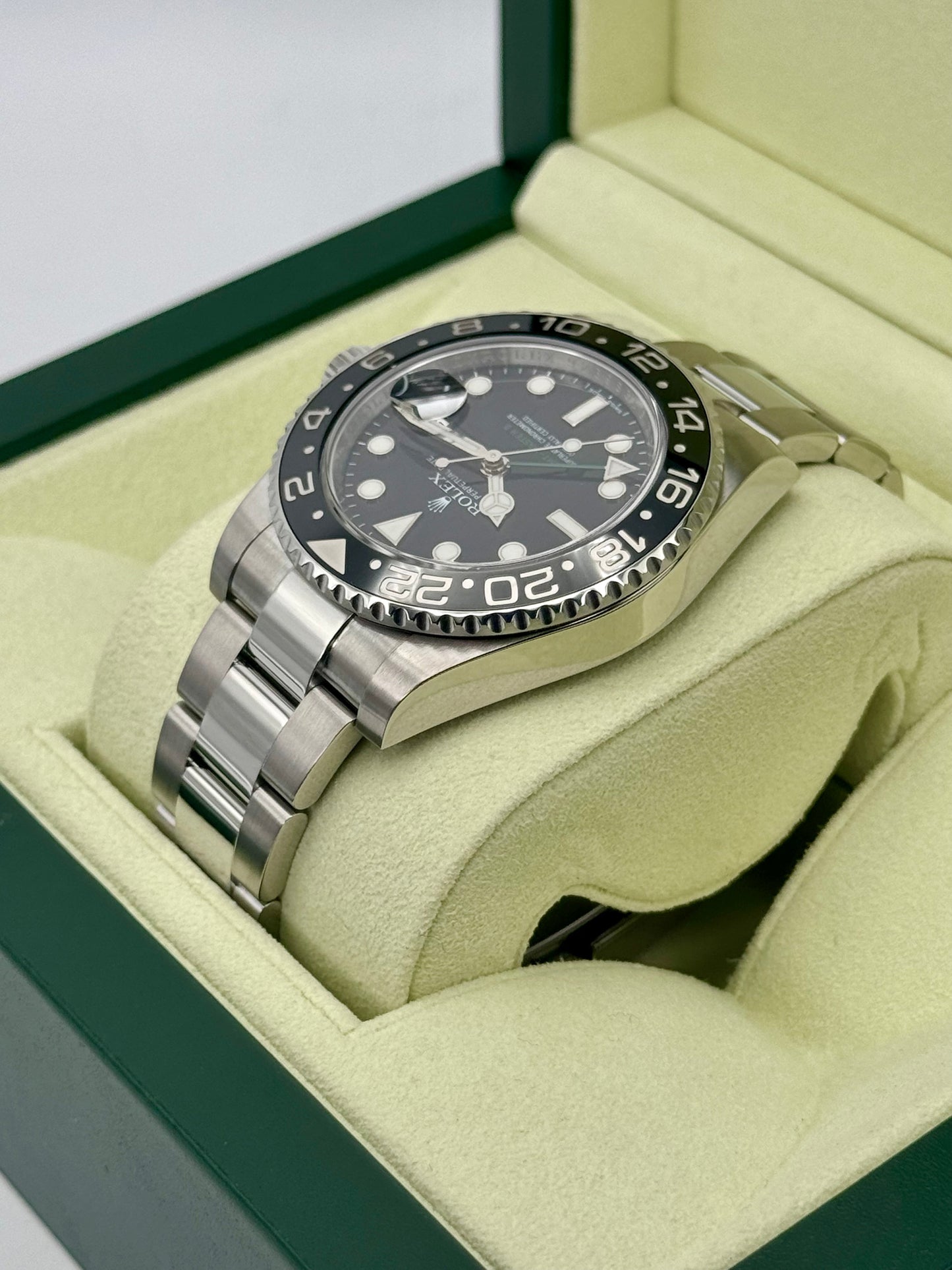 2013 Rolex GMT-Master II 40mm 116710LN Stainless Steel Black Dial - MyWatchLLC