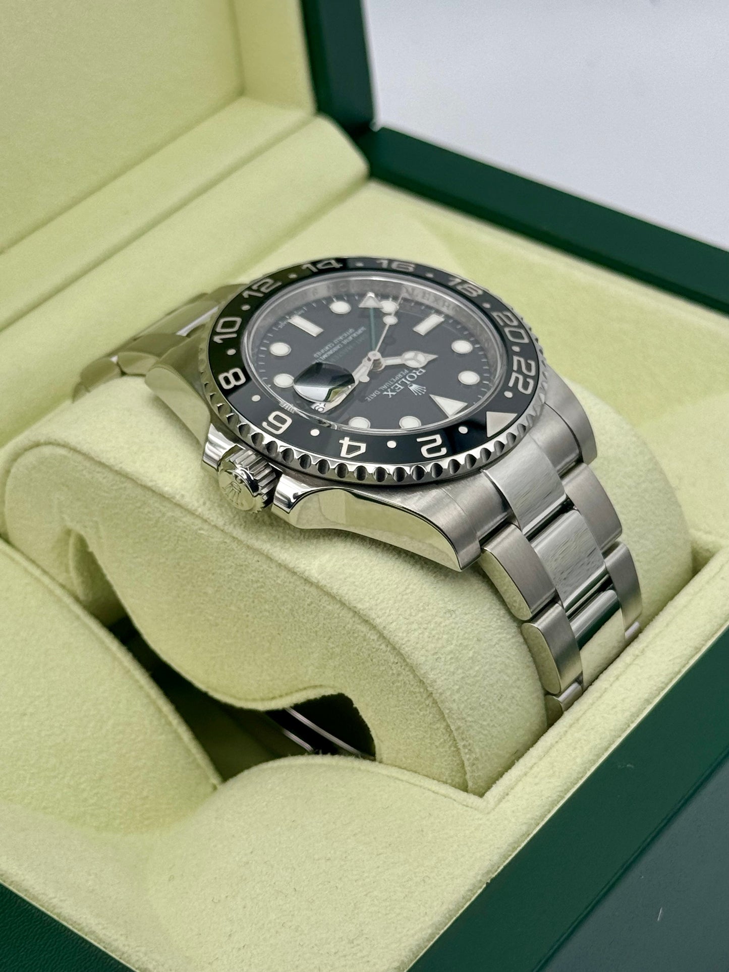 2013 Rolex GMT-Master II 40mm 116710LN Stainless Steel Black Dial - MyWatchLLC