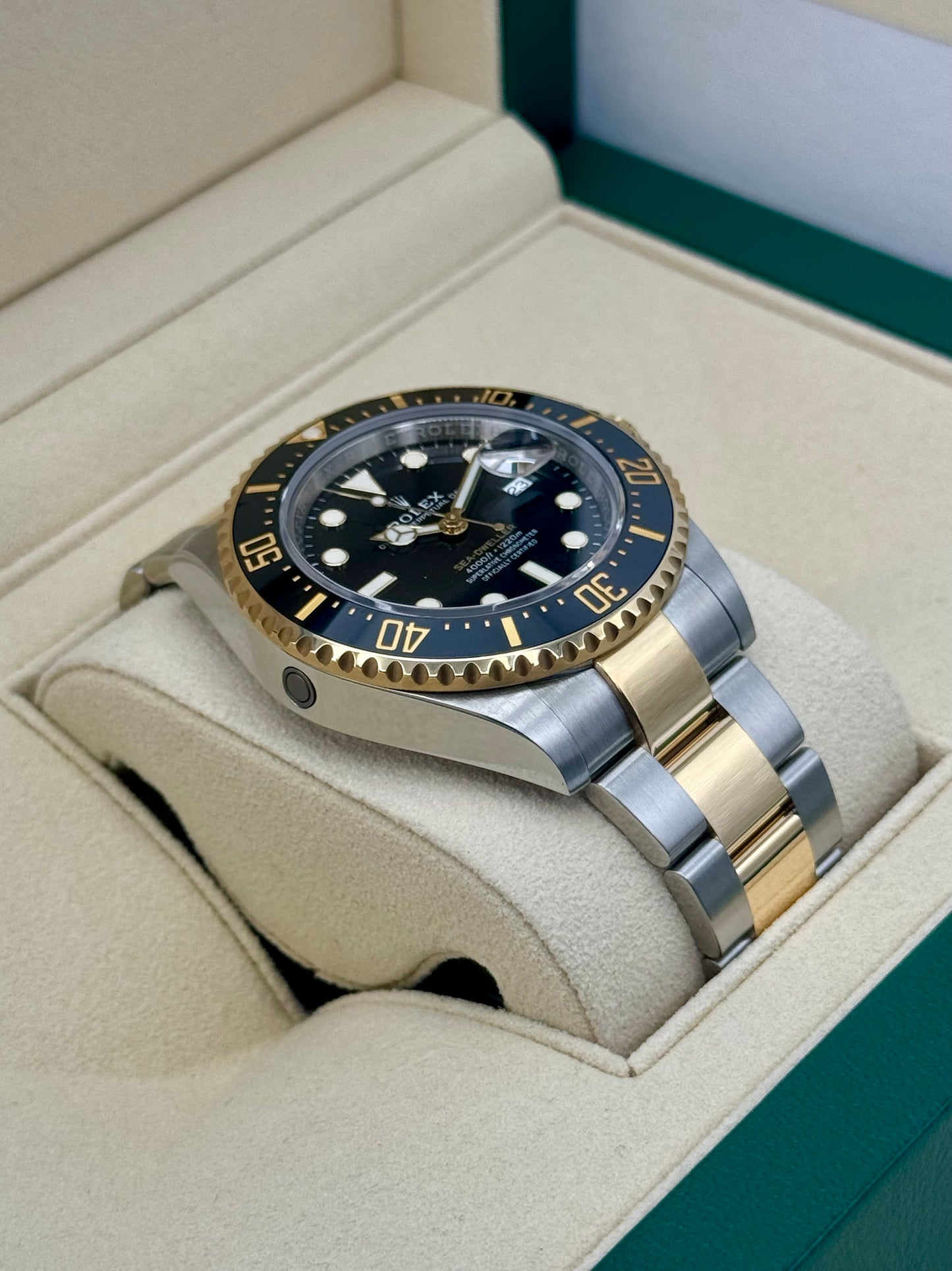 2024 Rolex Sea-Dweller 43mm 126603 Two-Tone Black Dial - MyWatchLLC