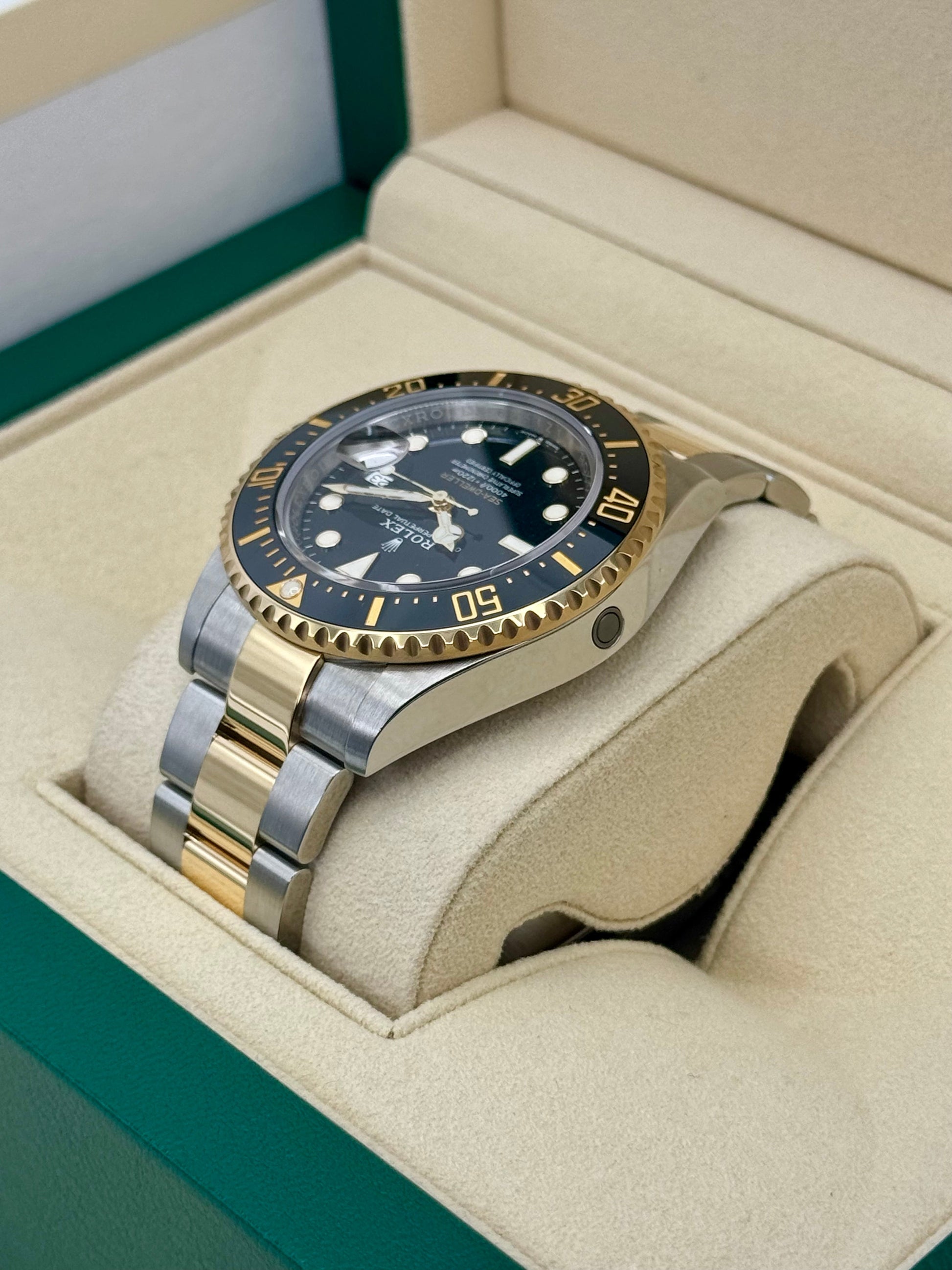 2024 Rolex Sea-Dweller 43mm 126603 Two-Tone Black Dial - MyWatchLLC
