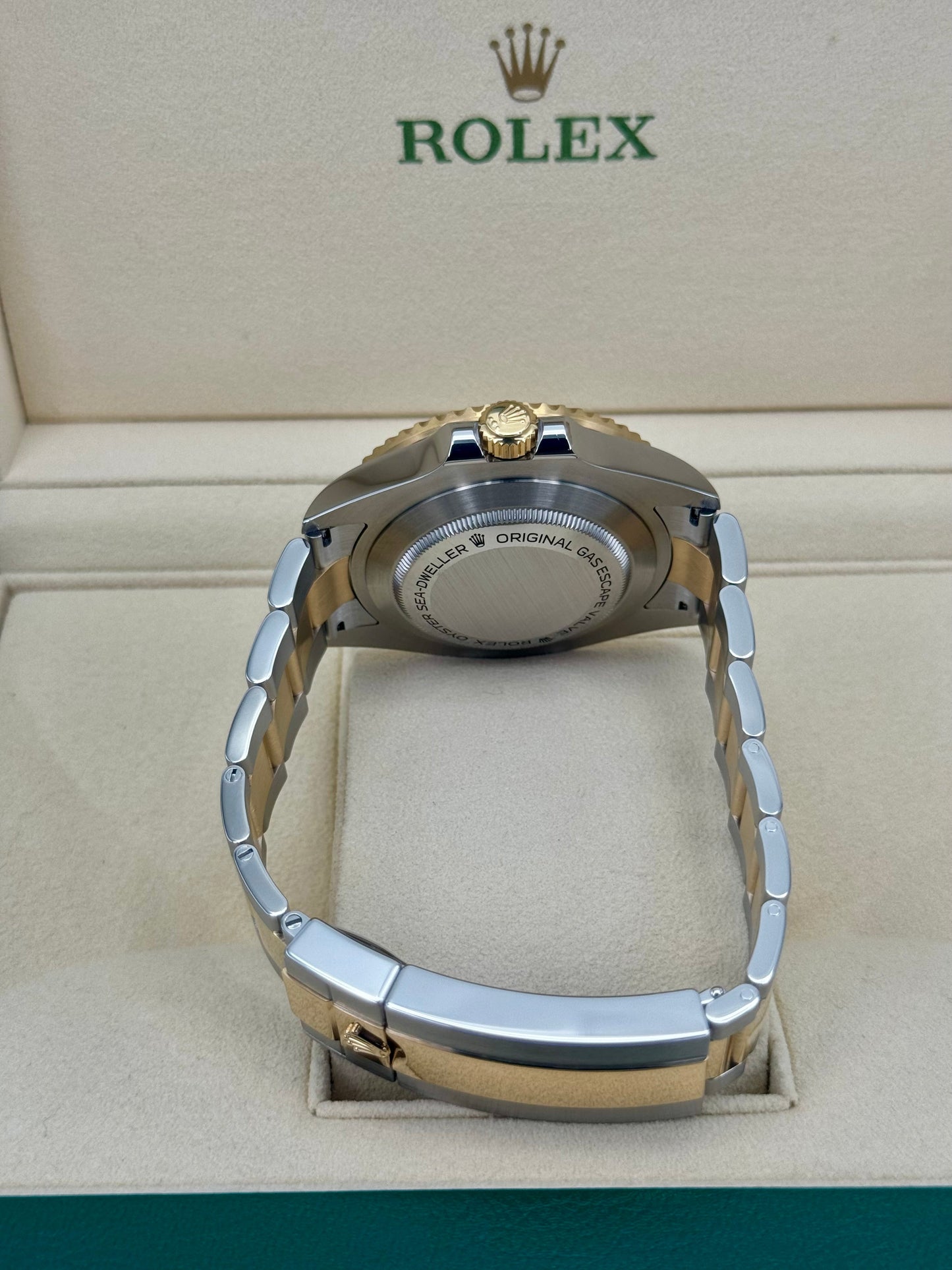 2024 Rolex Sea-Dweller 43mm 126603 Two-Tone Black Dial - MyWatchLLC