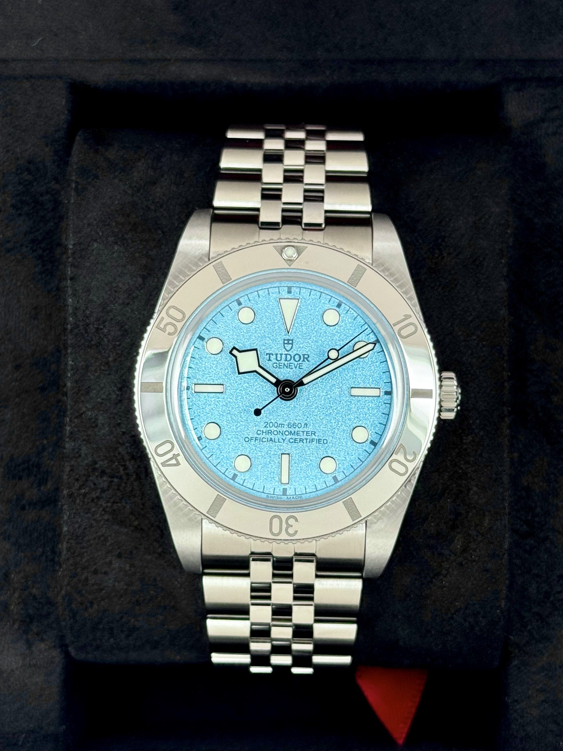 NEW 2025 Tudor Black Bay 54 37mm 79000 Stainless Steel Blue Dial - MyWatchLLC