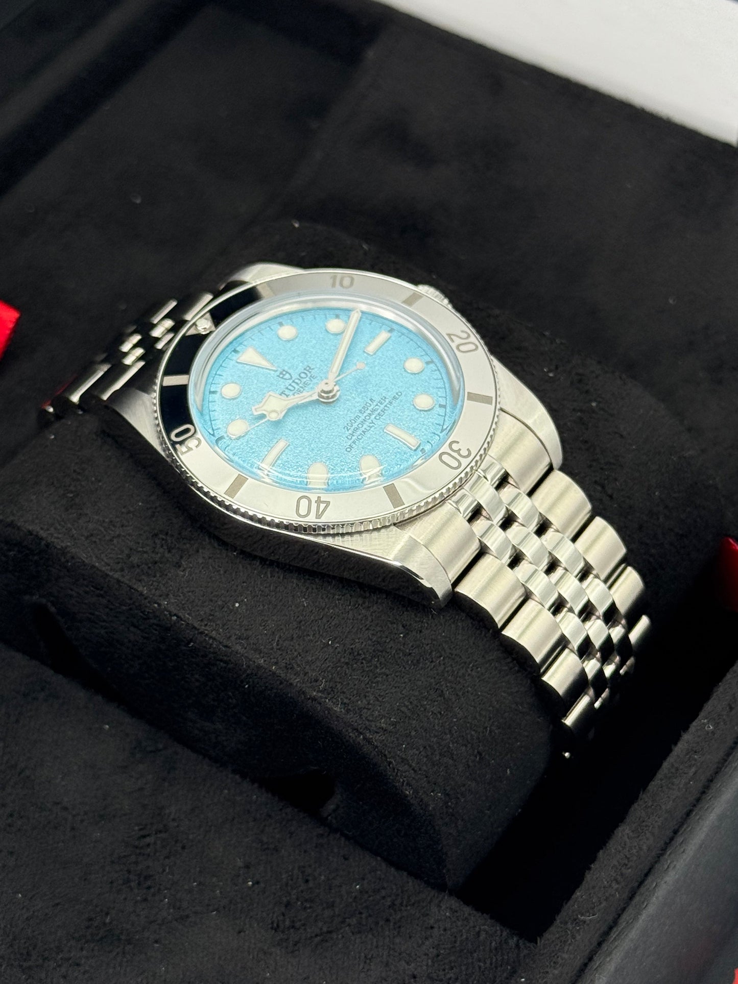NEW 2025 Tudor Black Bay 54 37mm 79000 Stainless Steel Blue Dial - MyWatchLLC
