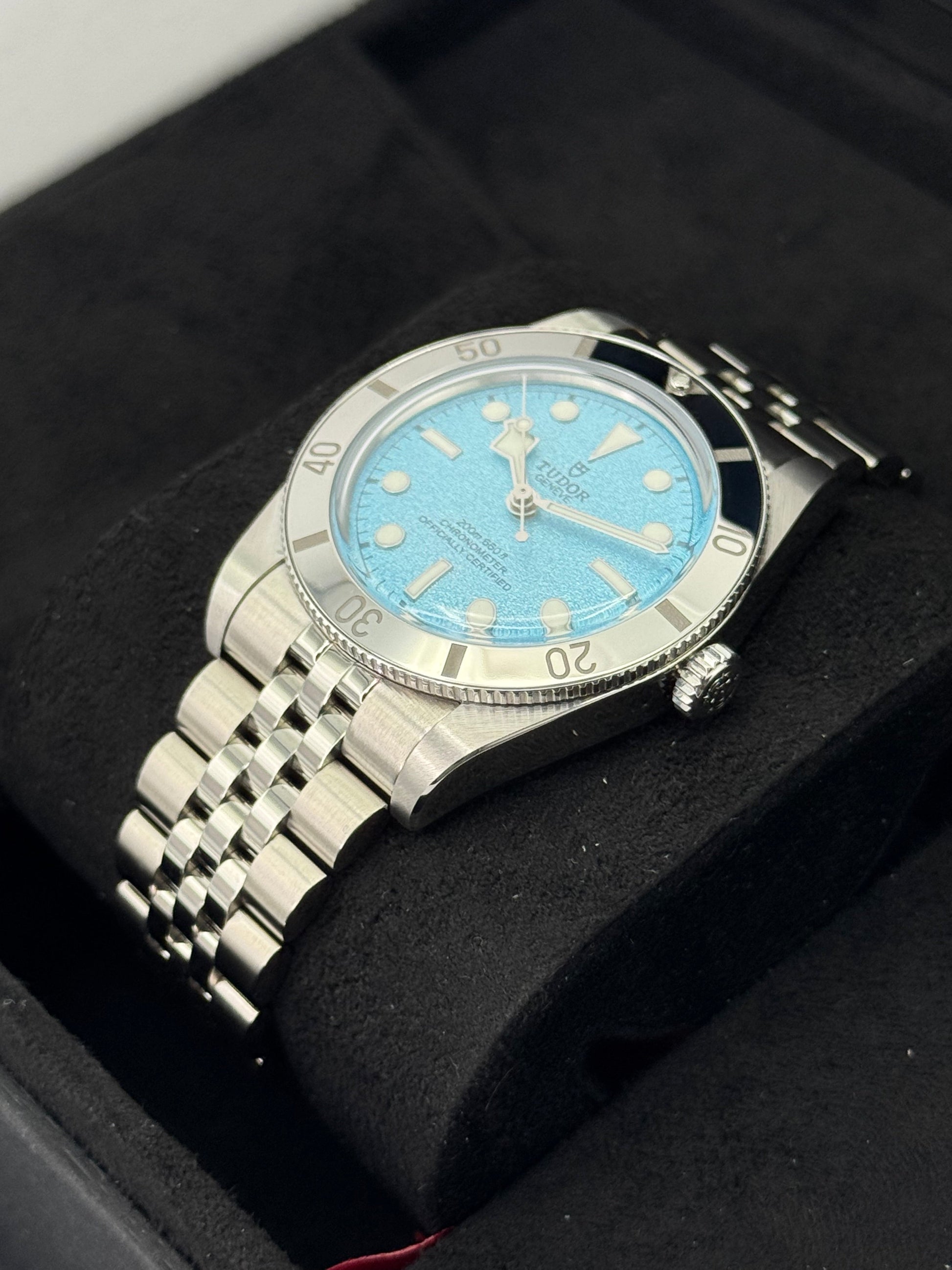 NEW 2025 Tudor Black Bay 54 37mm 79000 Stainless Steel Blue Dial - MyWatchLLC