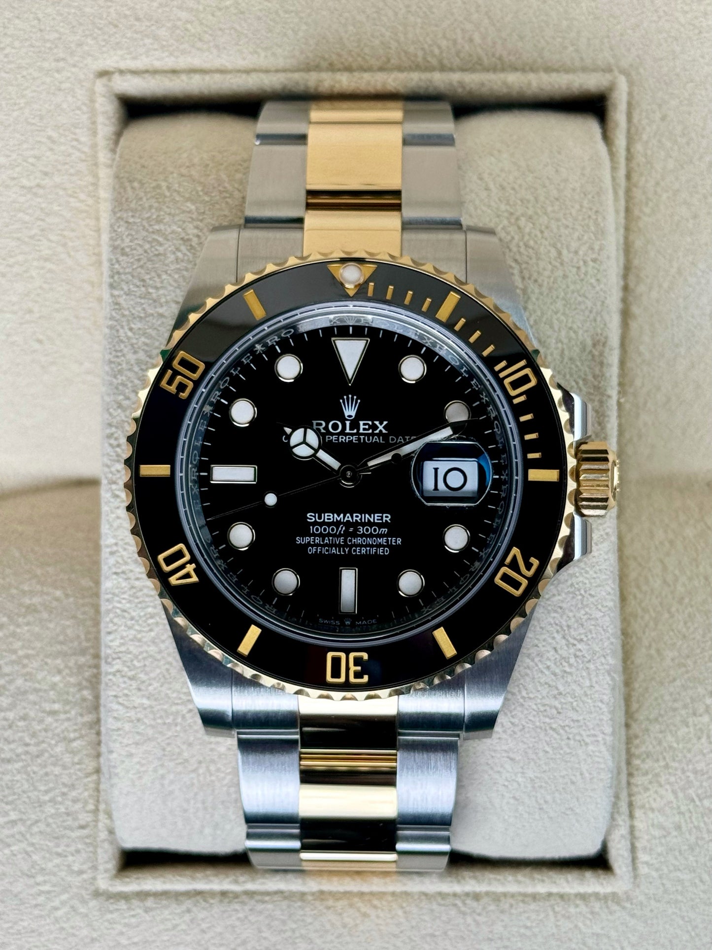 2024 Rolex Submariner 41mm 126613LN Two-Tone Black Dial - MyWatchLLC
