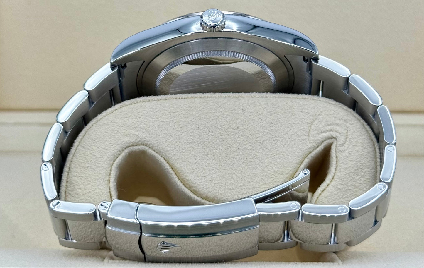 2017 Rolex Datejust II 41mm 116334 Stainless Steel Oyster Black Dial - MyWatchLLC