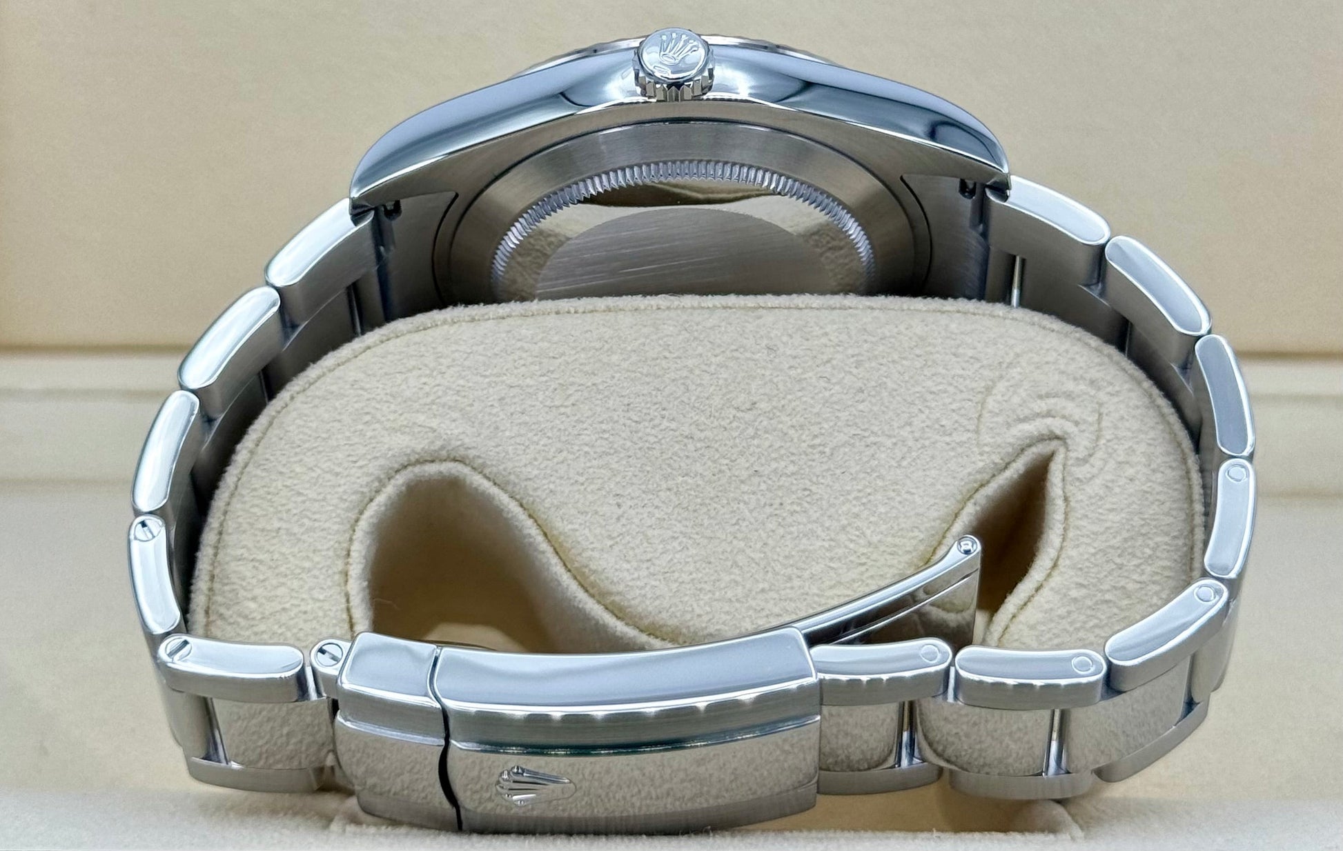 2017 Rolex Datejust II 41mm 116334 Stainless Steel Oyster Black Dial - MyWatchLLC