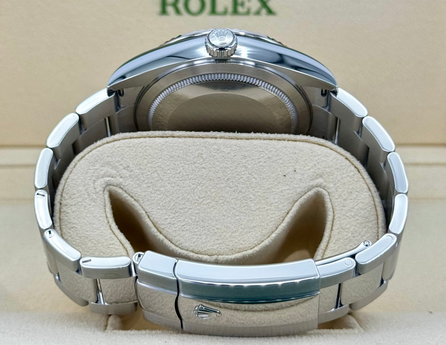 2023 Rolex Sky-Dweller 42mm 326934 Stainless Steel Oyster Black Dial - MyWatchLLC