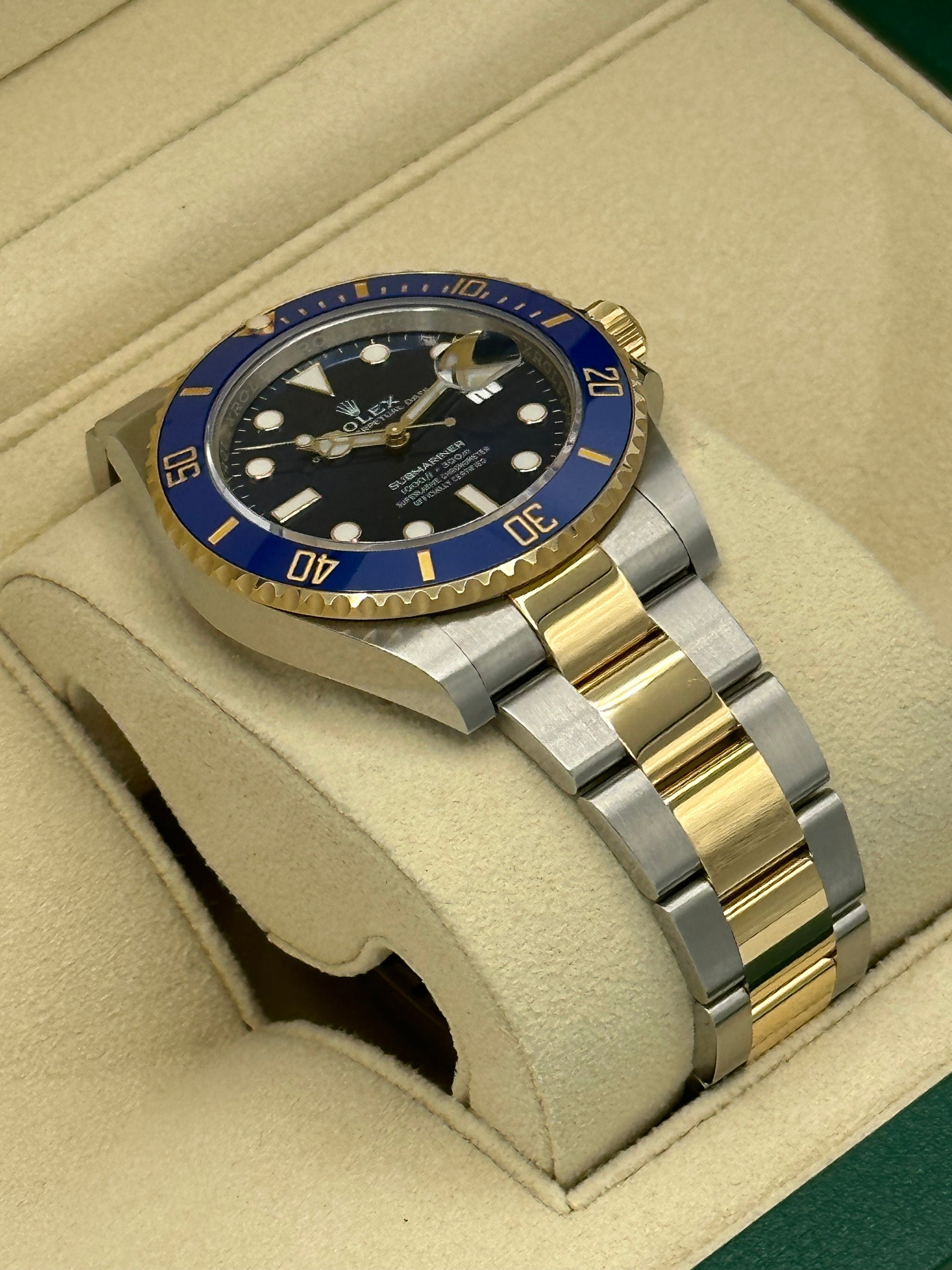 NEW 2023 Rolex Submariner Date "Bluesy" 126613LB Two-Tone Blue Dial - MyWatchLLC