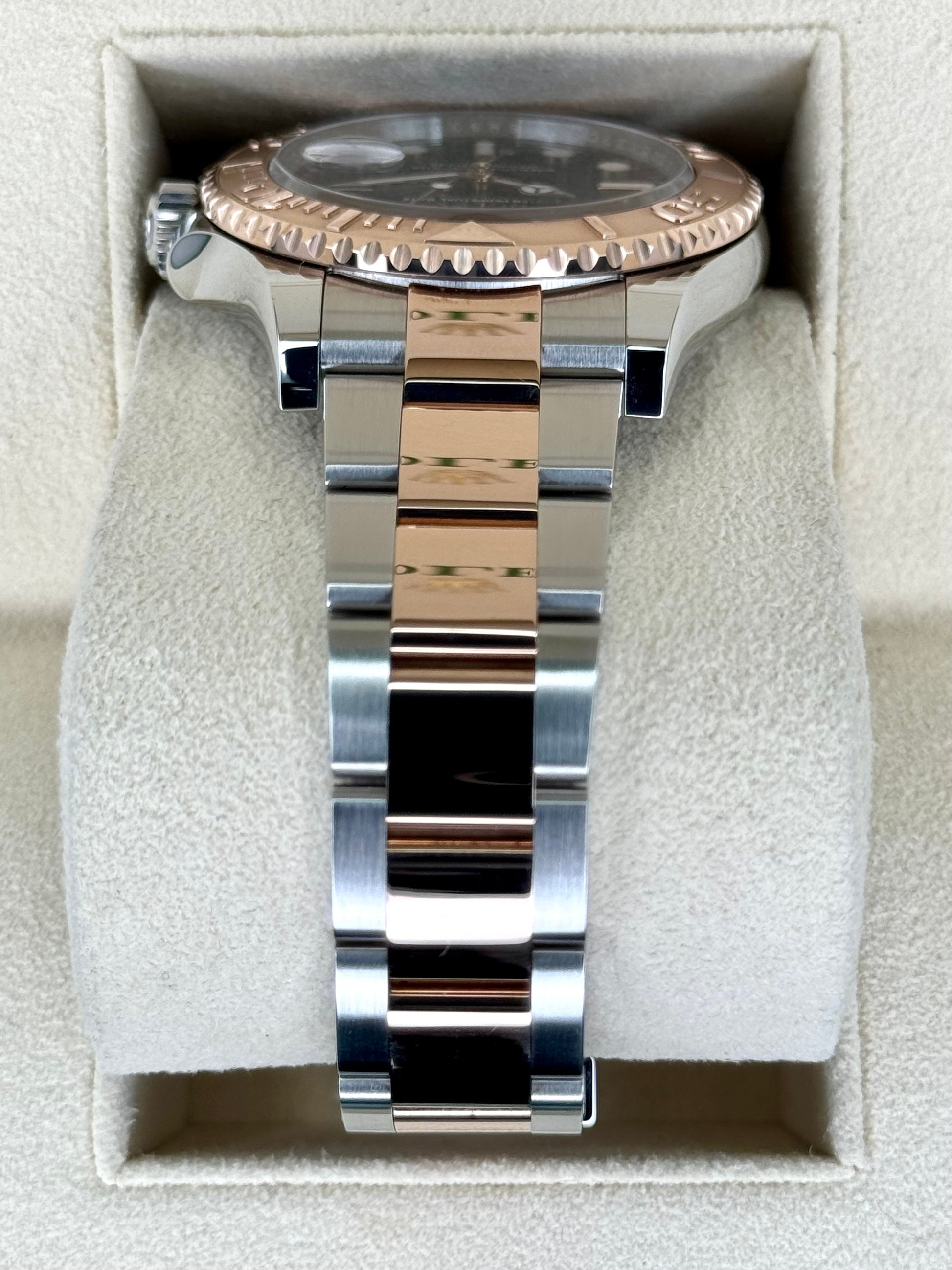 NEW 2023 Rolex Yacht-Master 40mm 126621 Two-Tone Black Dial - MyWatchLLC