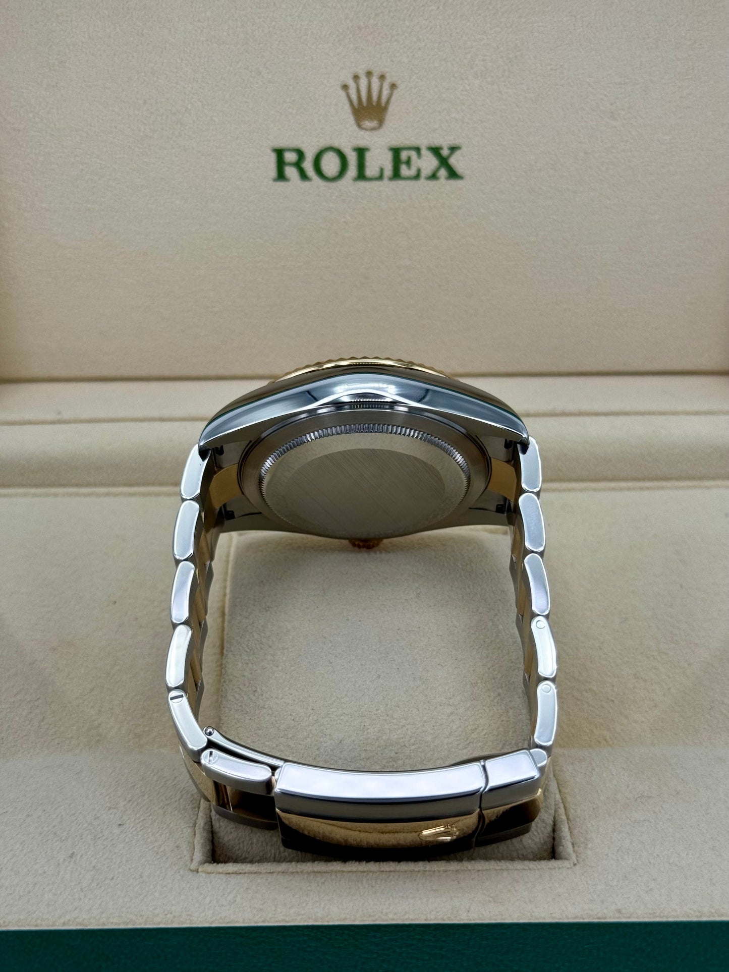 2017 Rolex Sky-Dweller 42mm 326933 Two-Tone Oyster Champagne Dial - MyWatchLLC