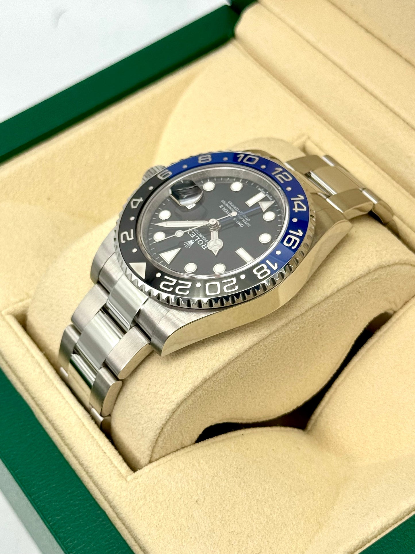 2016 Rolex GMT-Master II "Batman" 40mm 116710BLNR Oyster - MyWatchLLC