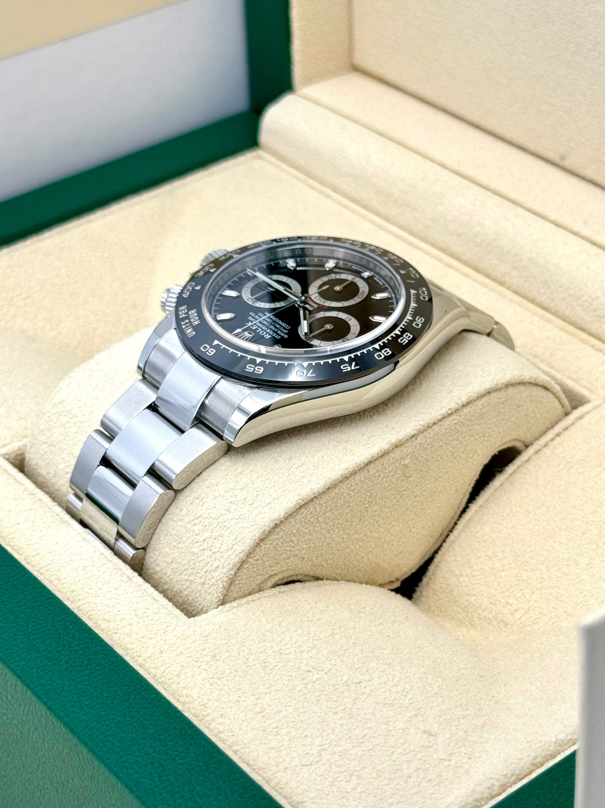 NEW 2023 Rolex Daytona 40mm 116500LN Stainless Steel Black Dial - MyWatchLLC