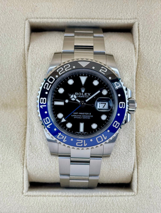2016 Rolex GMT-Master II "Batman" 40mm 116710BLNR Oyster - MyWatchLLC