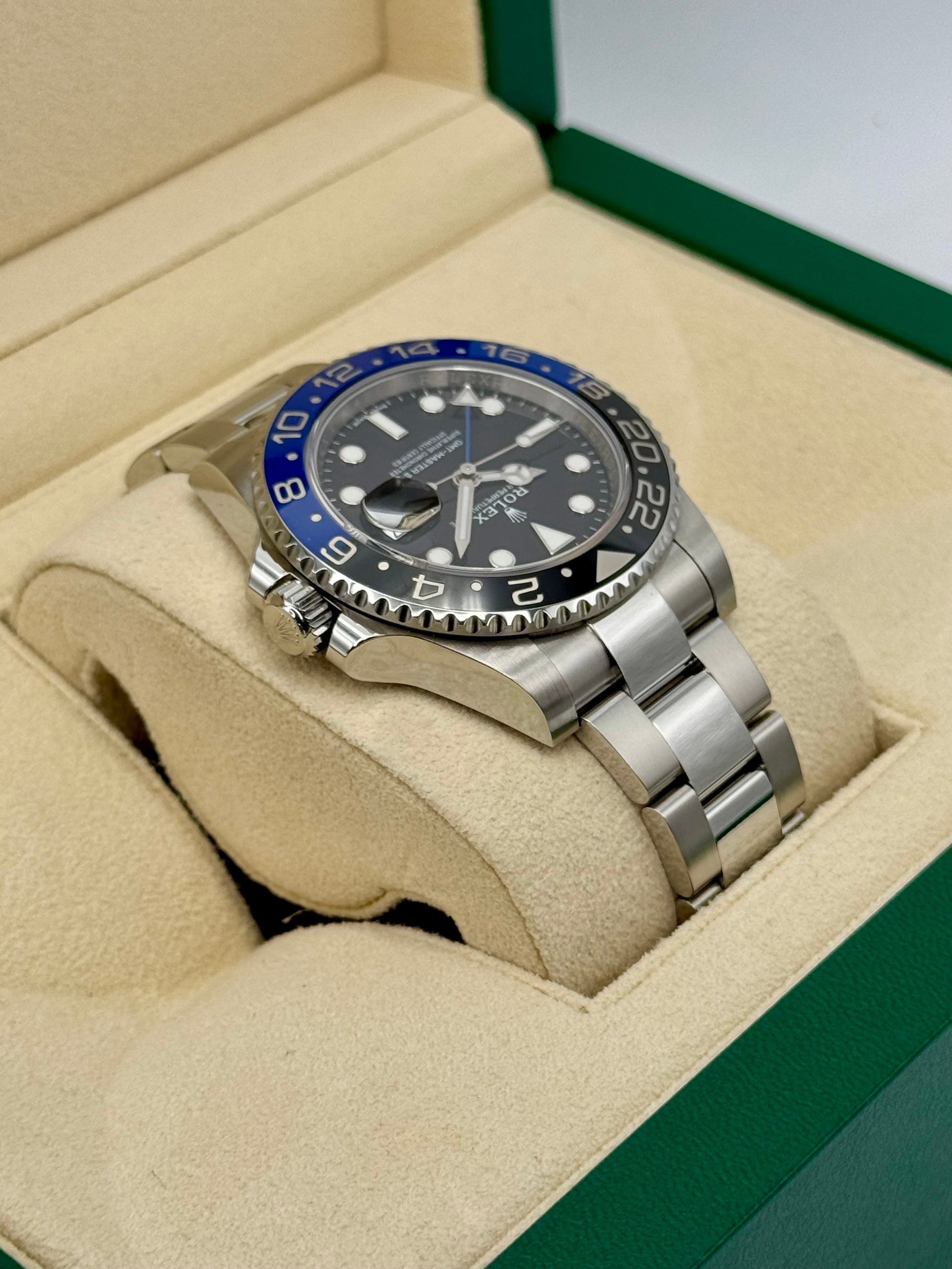 2016 Rolex GMT-Master II "Batman" 40mm 116710BLNR Oyster - MyWatchLLC