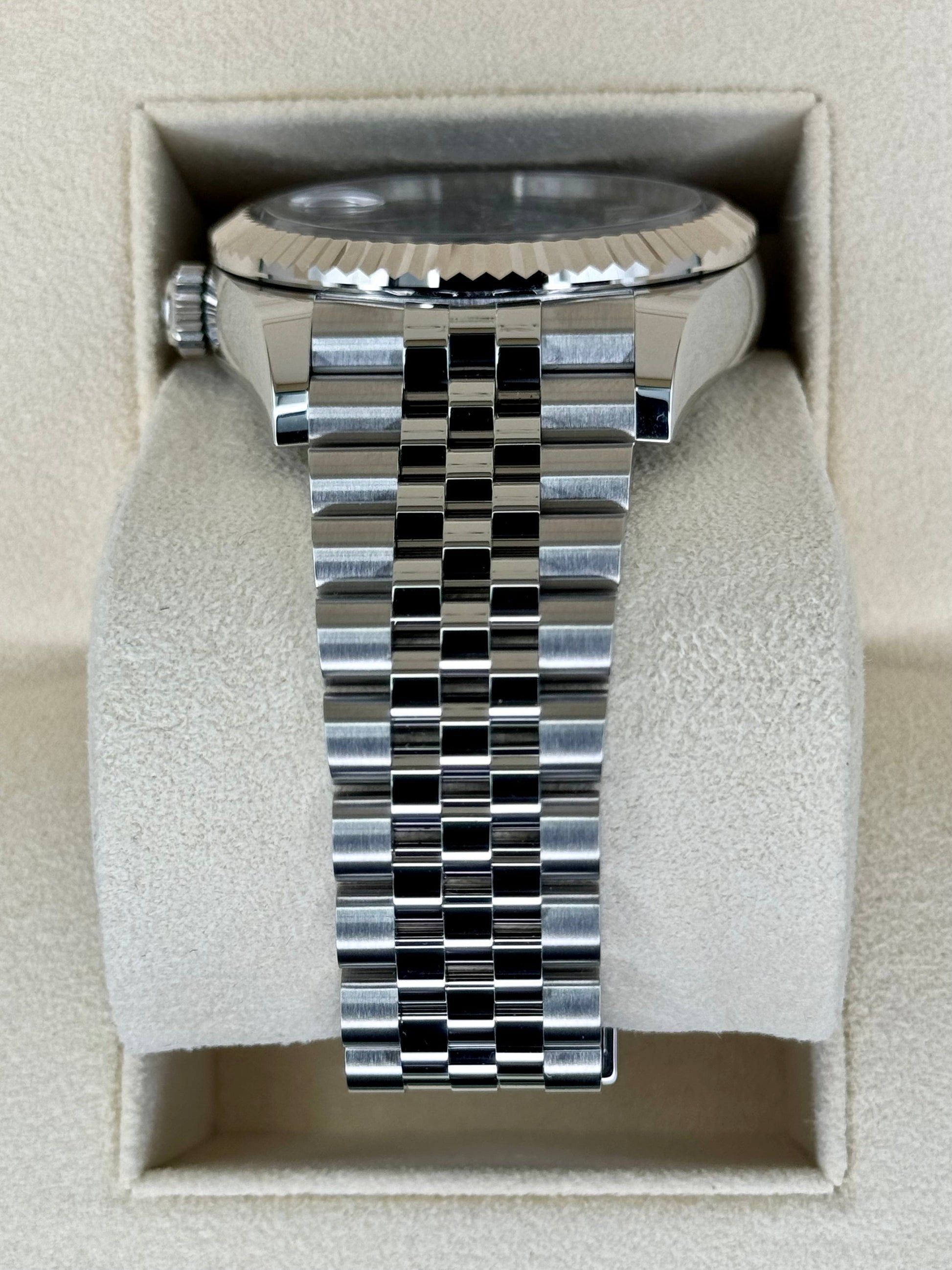 NEW 2023 Rolex Sky-Dweller 42 326934 Stainless Steel Jubilee Blue Dial - MyWatchLLC