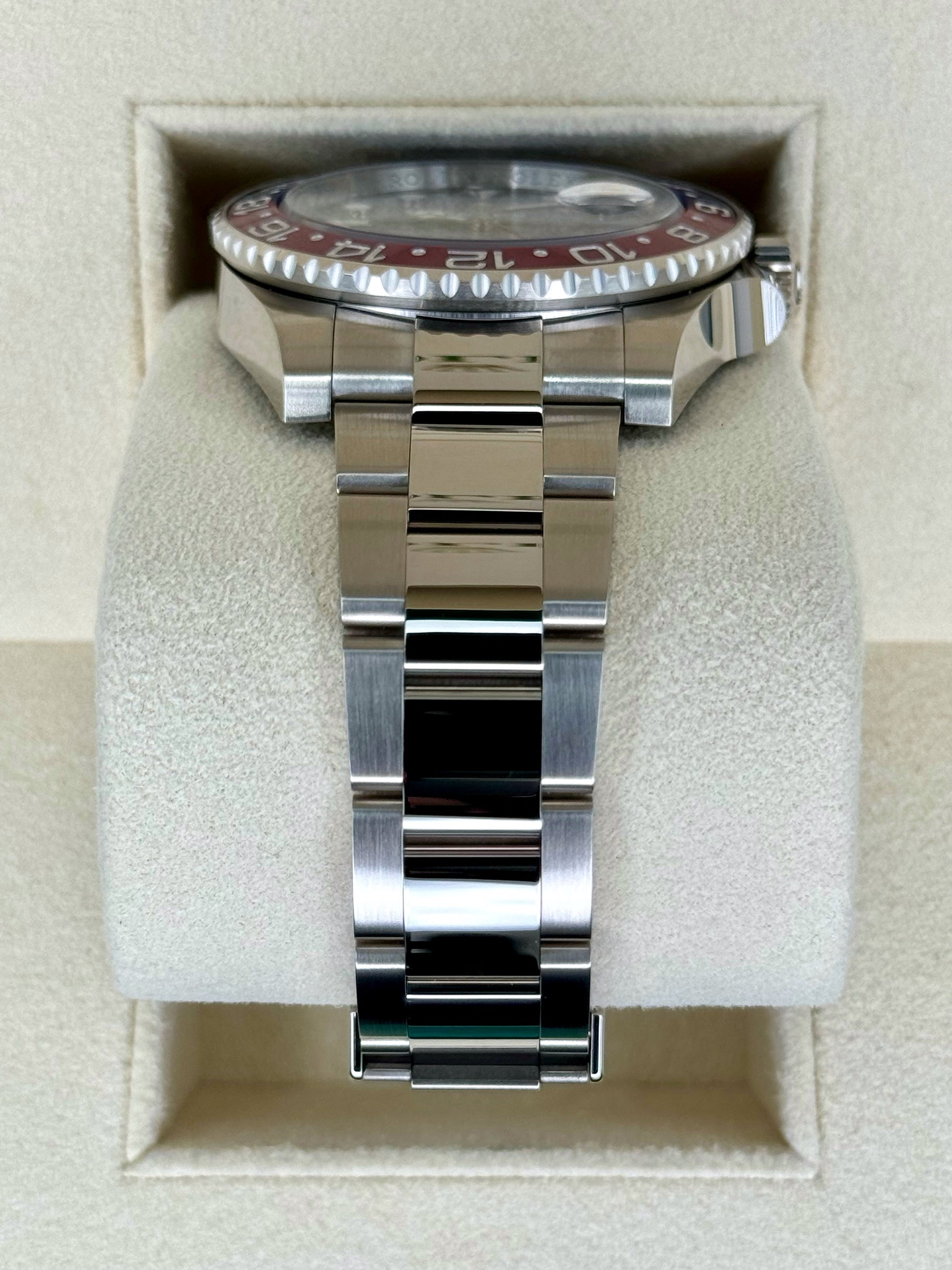 NEW 2024 Rolex GMT-Master II "Pepsi" 40mm 126719BLRO White Gold Blue Dial - MyWatchLLC